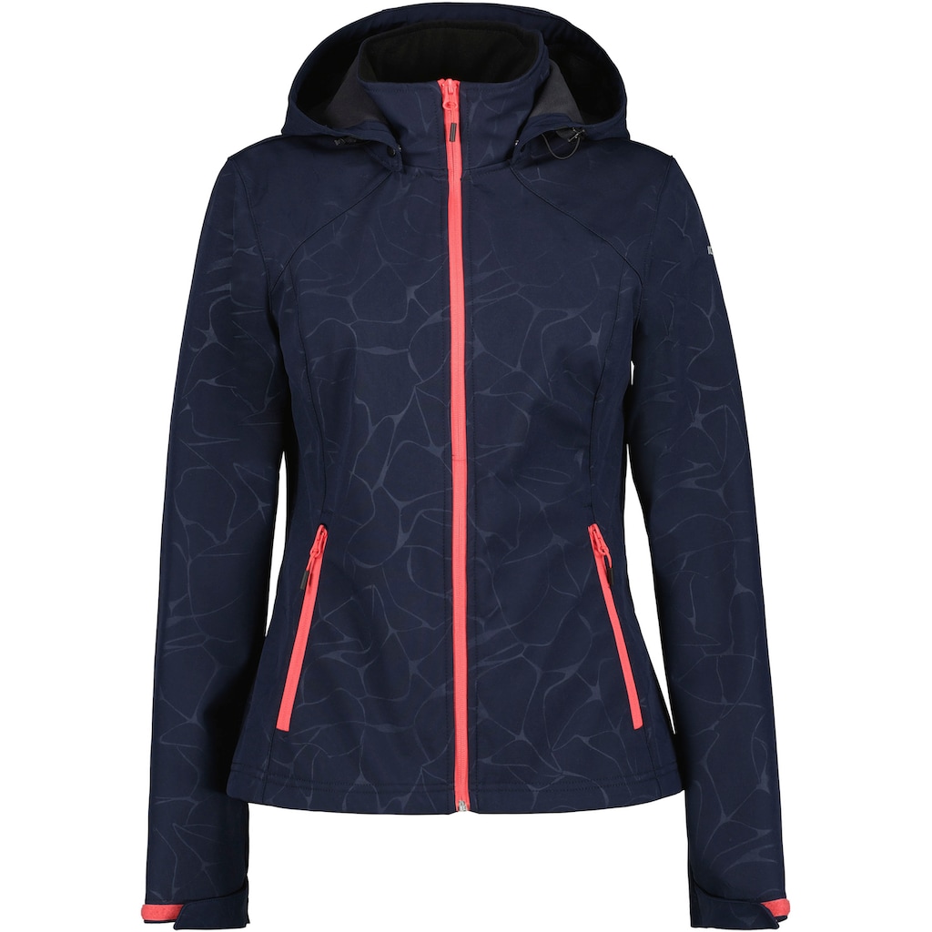 Icepeak Softshelljacke »VIERA«, mit Kapuze