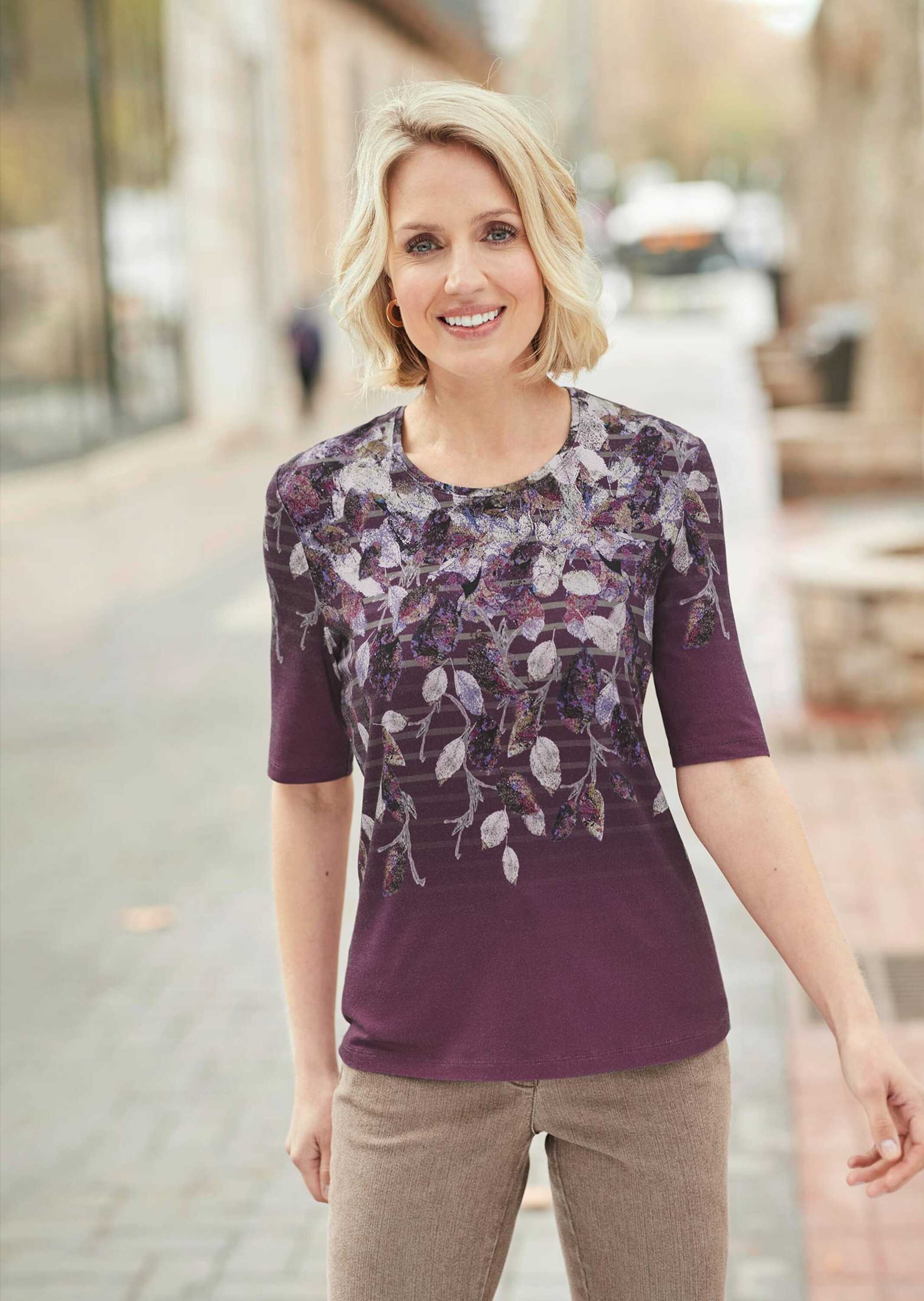 Thumbnail - GOLDNER Print-Shirt "Druckshirt in kraftvollen Farben"