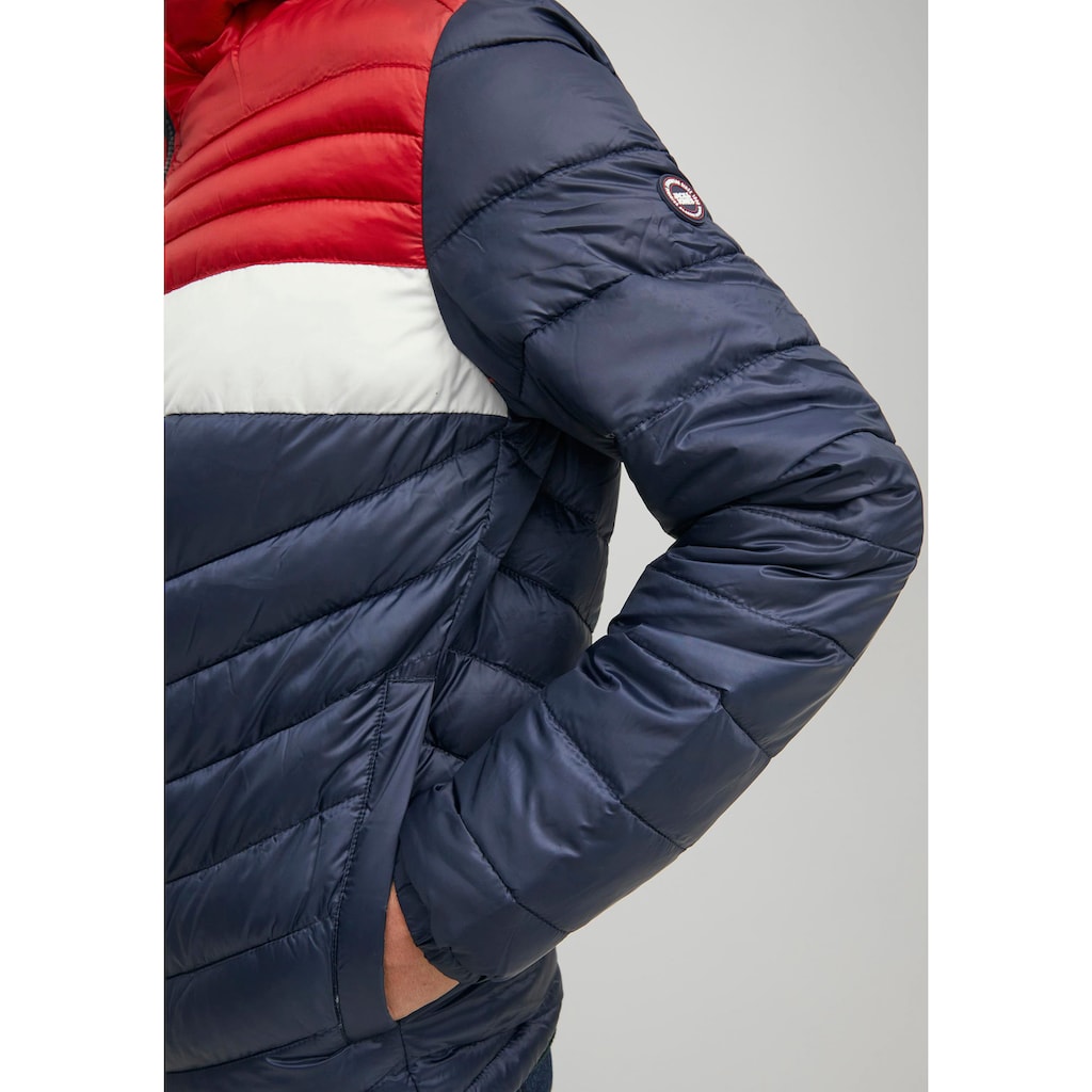 Jack & Jones Steppjacke »HERO PUFFER HOOD«, mit Kapuze