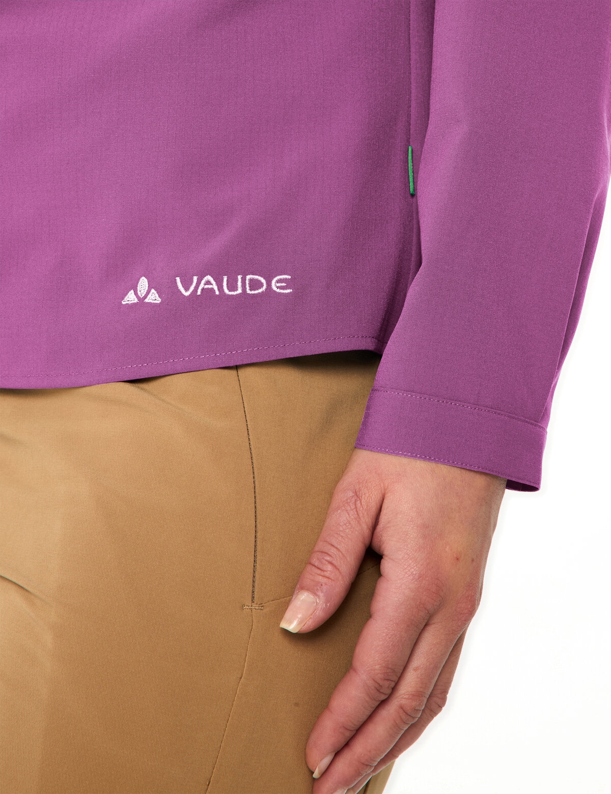 VAUDE Langarmshirt »WOMEN'S ROSEMOOR LS SHIRT IV« Langarm, für Trekking und Wandern, leicht und atmungsaktiv