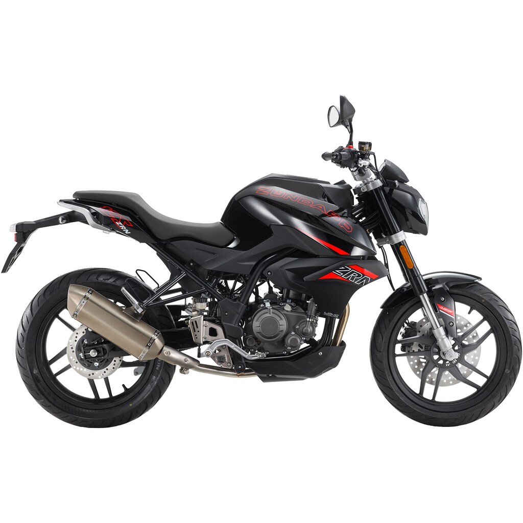 Zündapp Motorrad »ZRN 125 Naked E5 ABS«, 124 cm³, 102 km/h, Euro 5, 15 PS