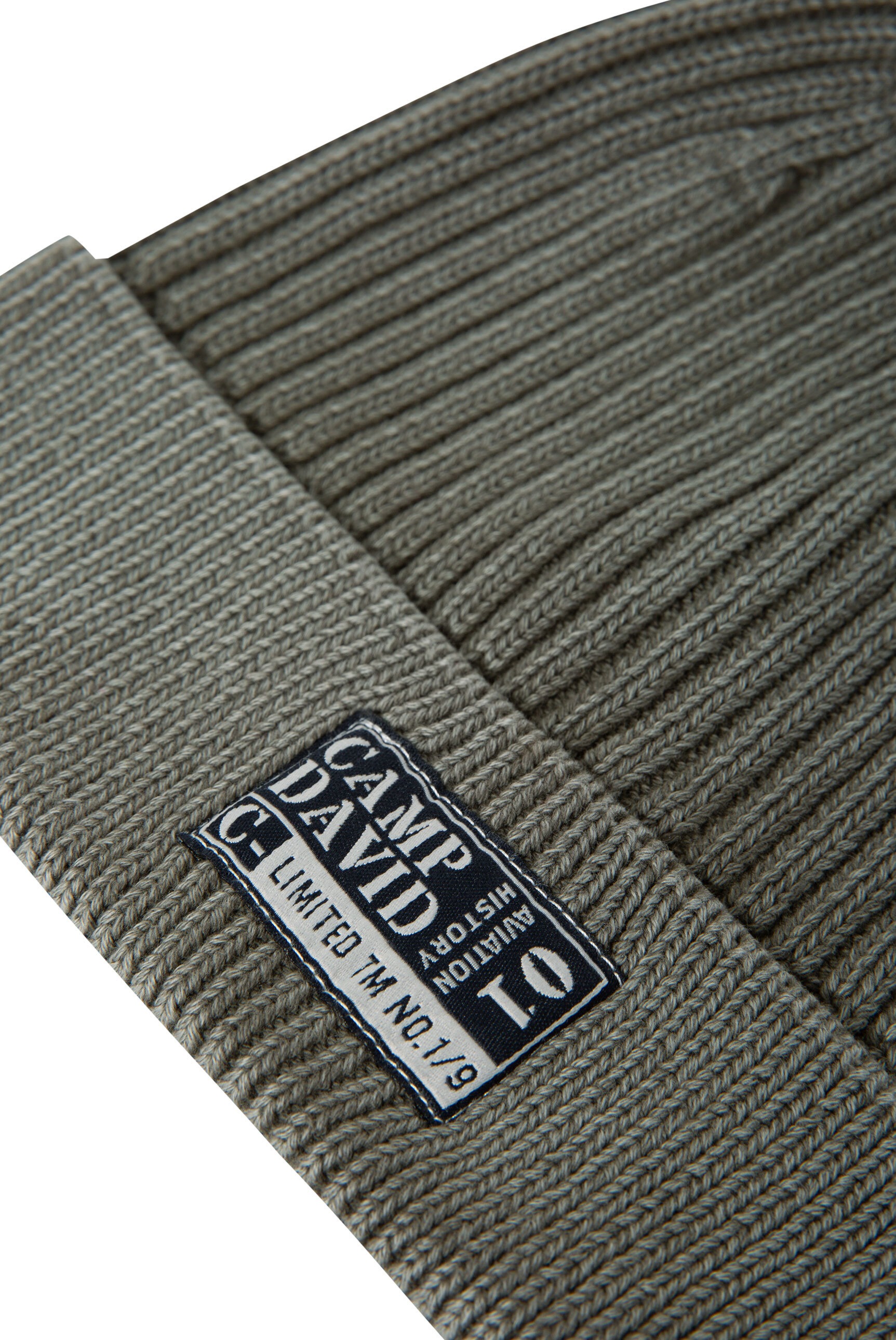 CAMP DAVID Strickmütze aus Baumwolle