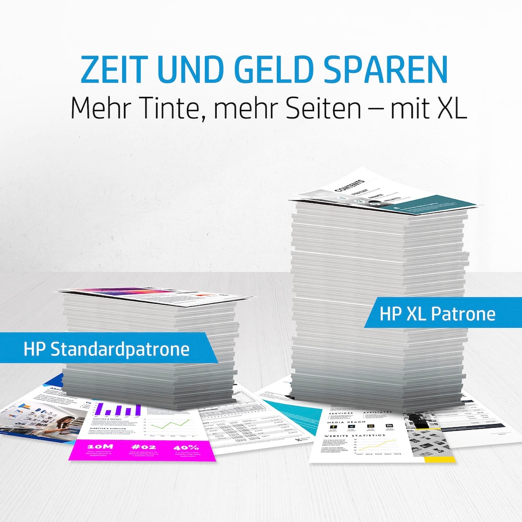 HP Nachfülltinte »305 2er-Pack 6ZD17AE, Cyan/Magenta/Gelb/Schwarz«, für HP, (Packung, 2 St.)