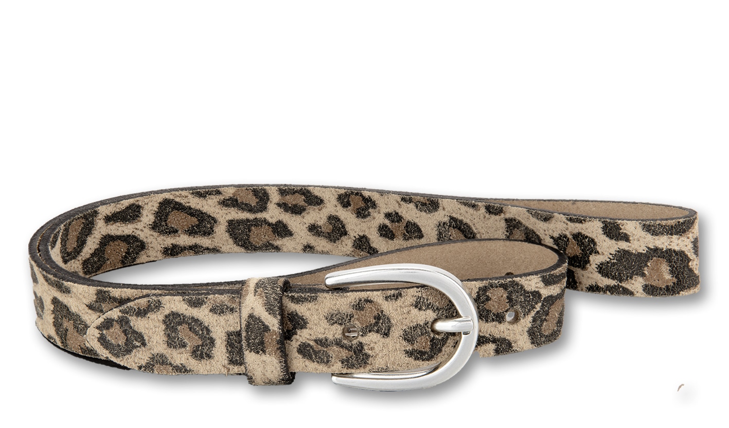 BERND GÖTZ Ledergürtel, mit Animalprint günstig online kaufen