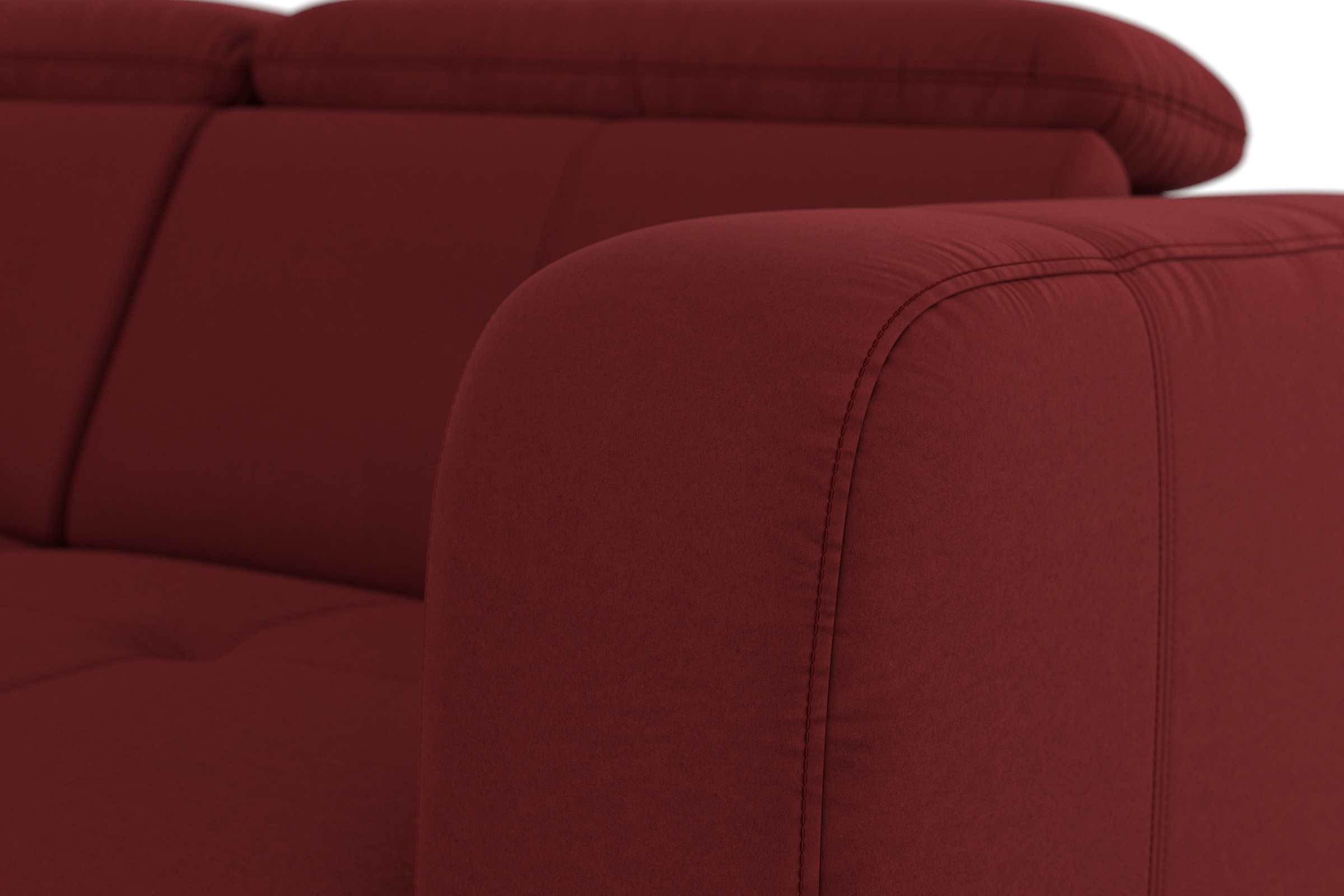 sit&more Ecksofa »Belluci L-Form«, inklusive Federkern, wahlweise mit Bettfunktion und Bettkasten