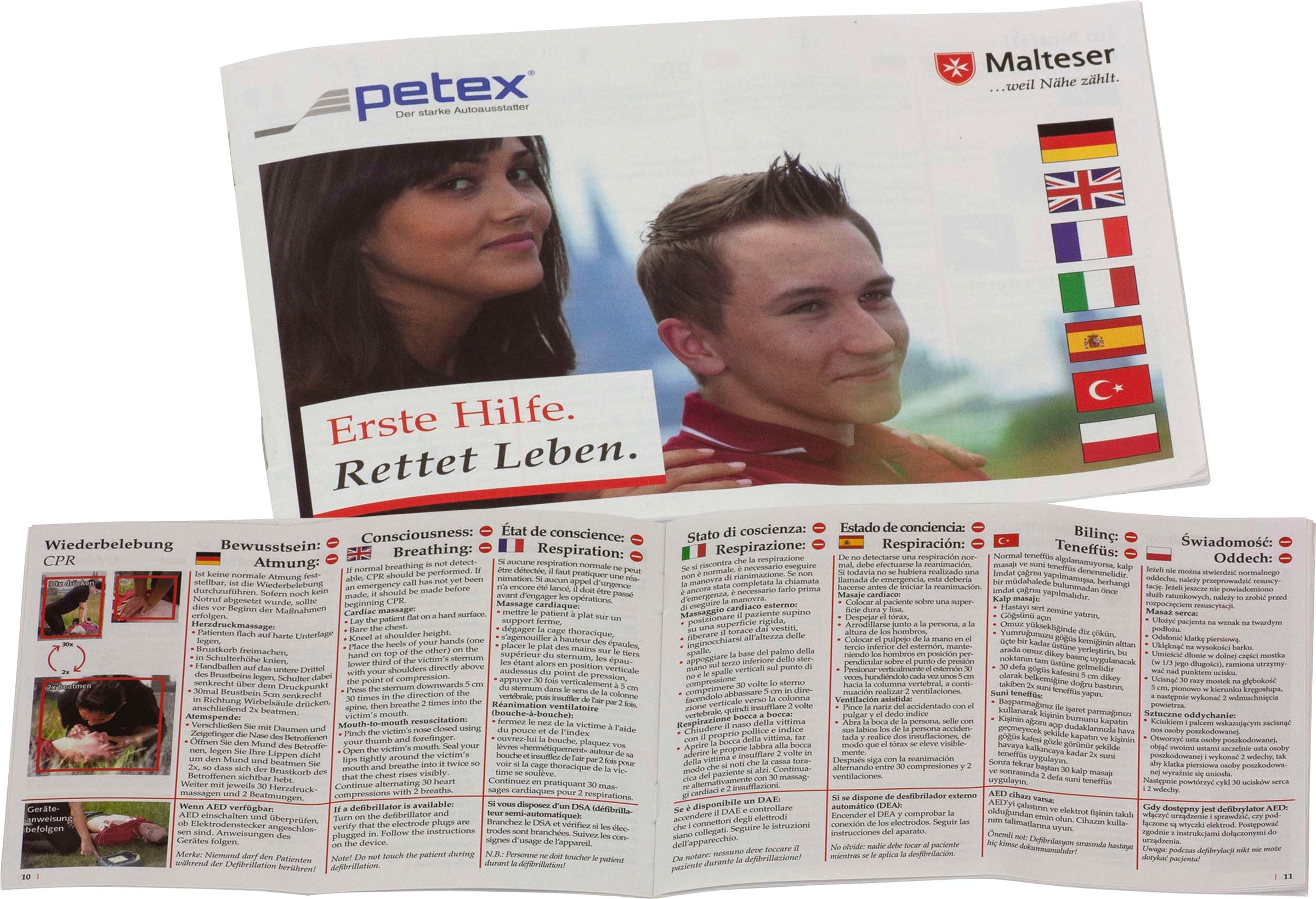 PETEX Erste Hilfe Sport- und Freizeit-Verbandtasche ab 6,95