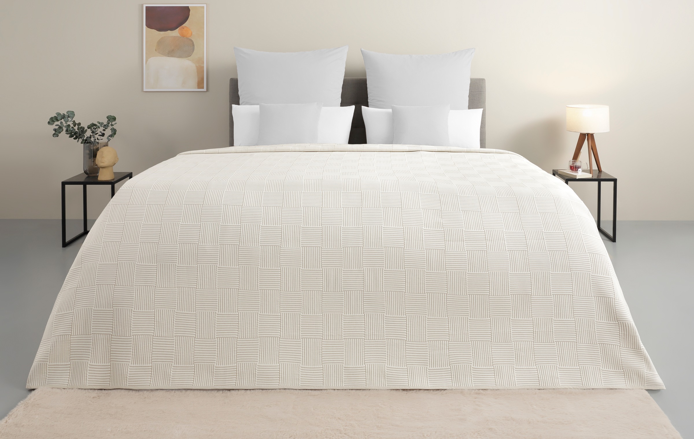 OTTO home Tagesdecke "Luisa" mit grafischem Muster, ab Größe 140x210 cm