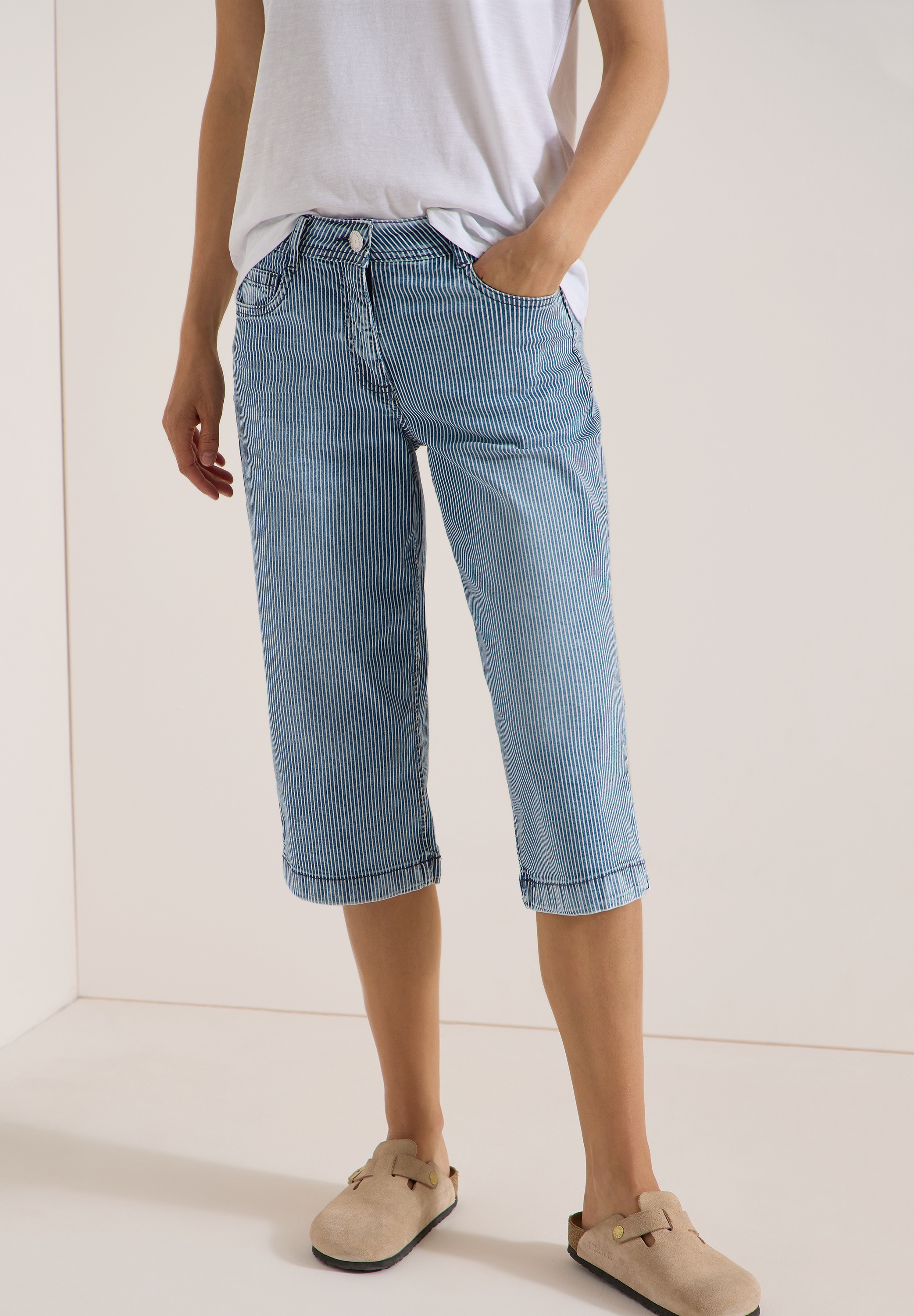 Cecil Loose-fit-Jeans 5-Pocket-Style