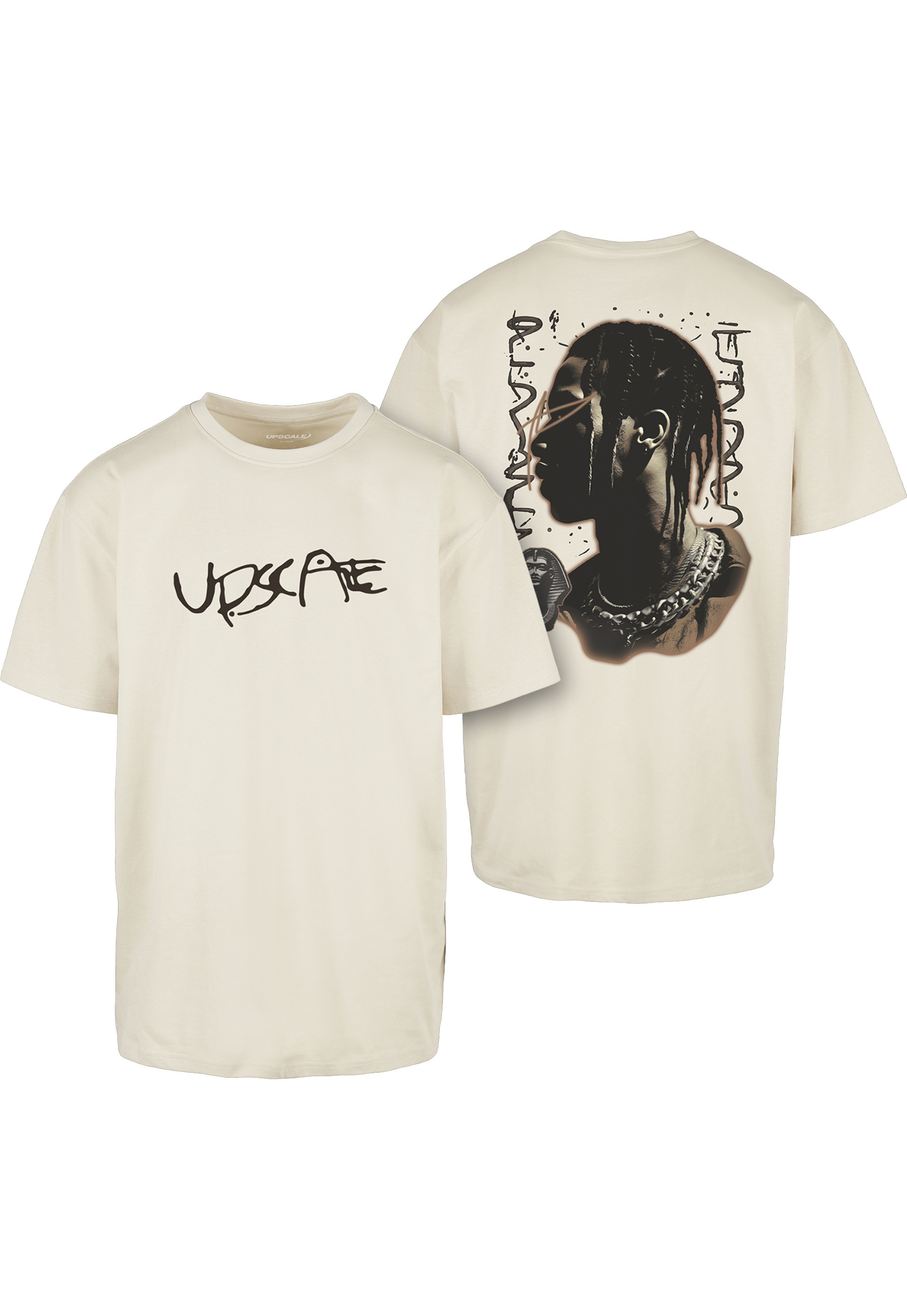Upscale by Mister Tee T-Shirt "Upscale by Mister Tee Herren Giza Oversize Tee" 1 Stk.