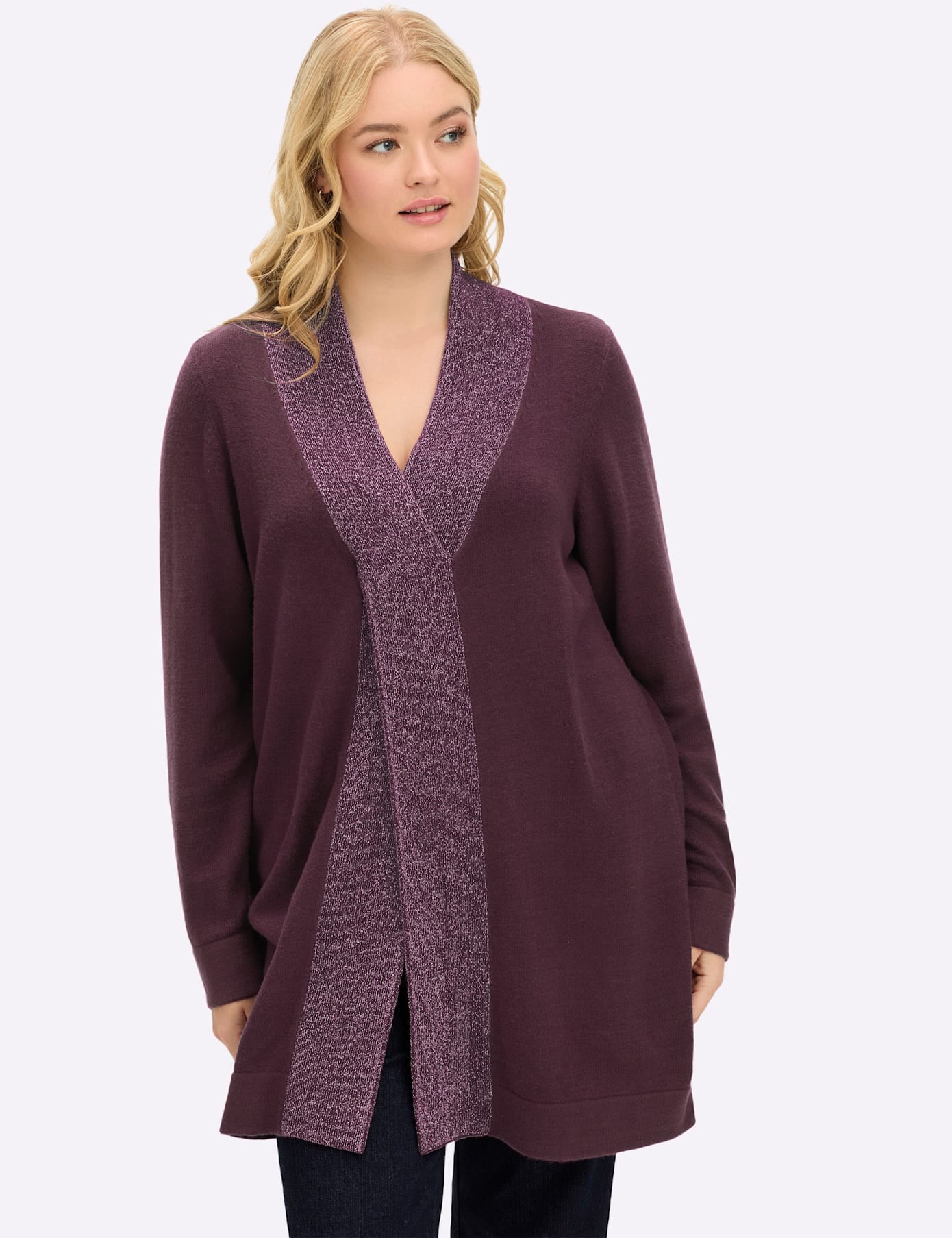 Sheego Longpullover "Long-Pullover" günstig online kaufen