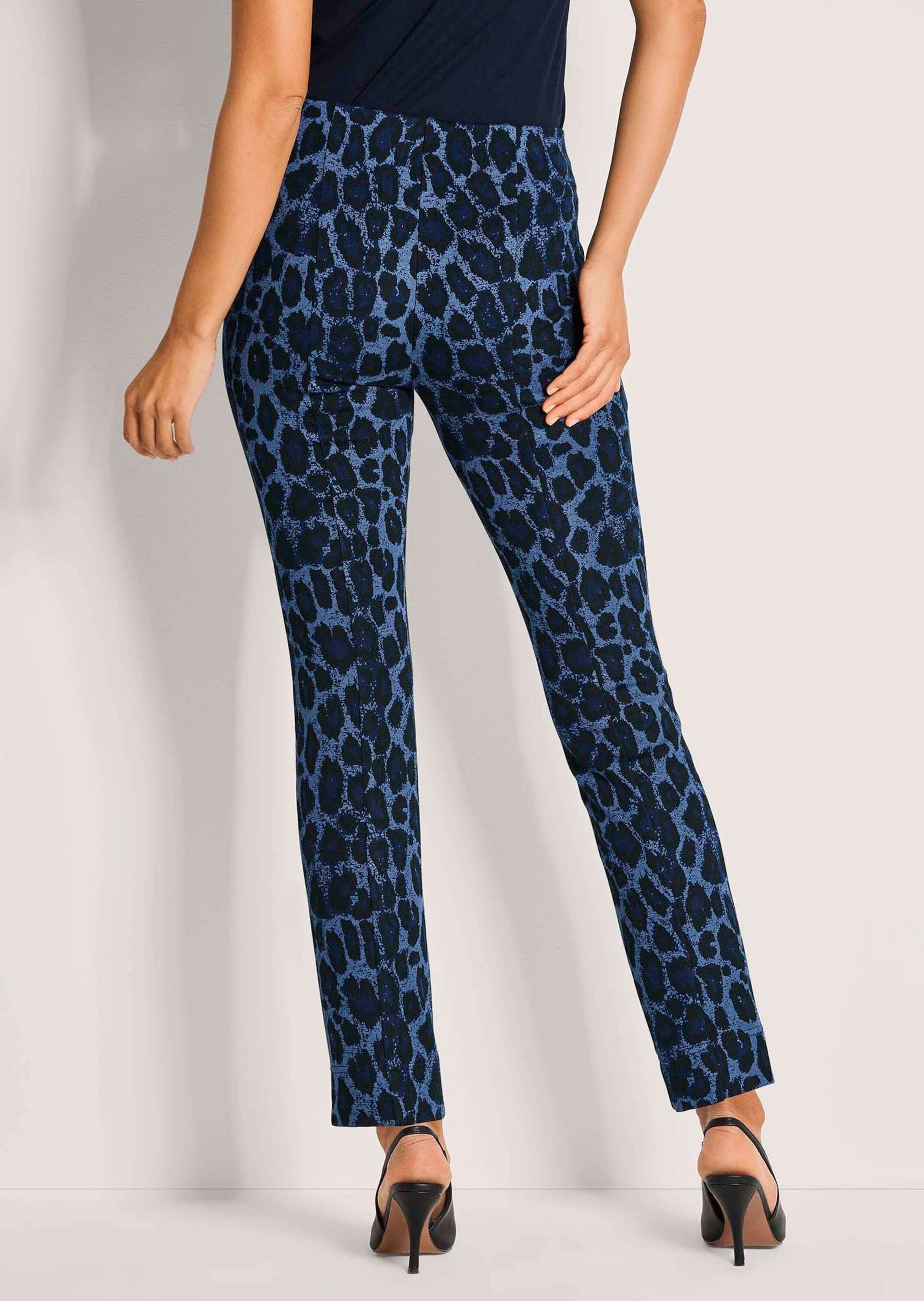 MADELEINE Leggings »Leggings Gerade Jersey-Leggings mit Animal-Print«