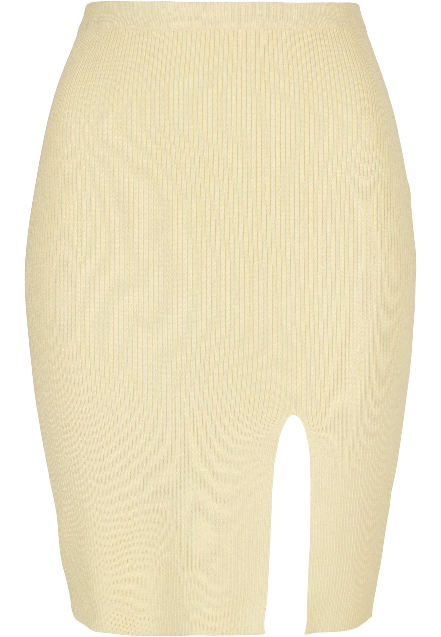 URBAN CLASSICS Sommerrock "Urban Classics Damen Ladies Rib Knit Skirt", (1 tlg.)