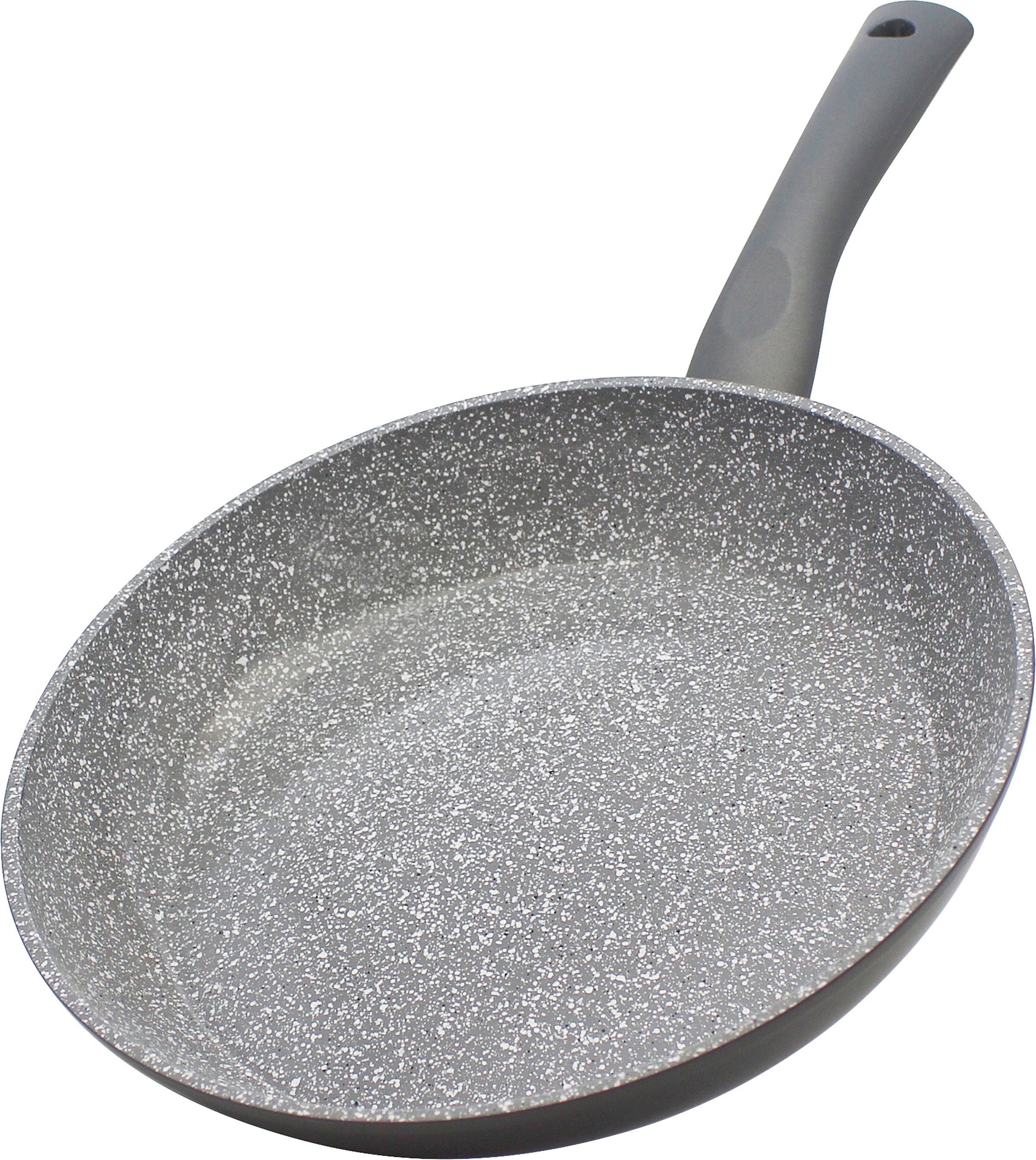 Elo Basic Bratpfanne »Colorio mit farbigem Protektor« Aluminium 1 tlg. hellgrau mit passendem Pfannenschoner