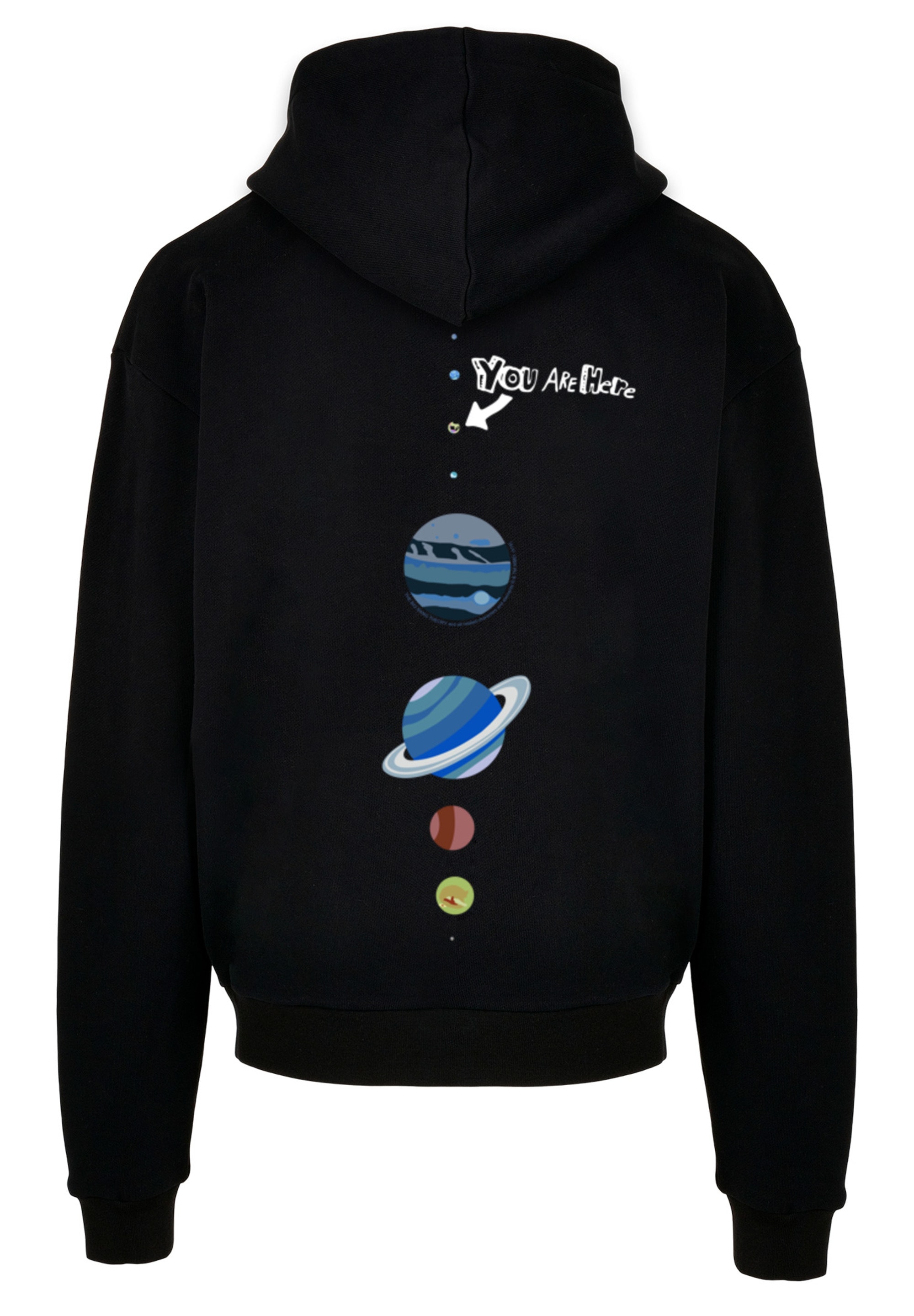 F4NT4STIC Kapuzenpullover "Big Bang Theory You Are Here", Print günstig online kaufen