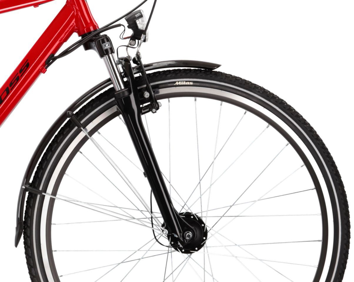 Kross Trekkingrad »Trekkingrad Trans 3.0 rot 21 Gänge«, 21 Gang, Shimano, ACERA M3020 Schaltwerk, Kettenschaltung