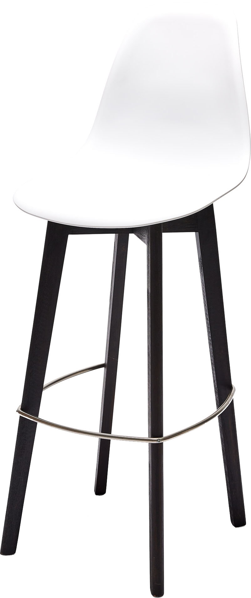 Essentials Barhocker »Keeve«, ohne Armlehne, Birkenholzgestell, mit Sitzfläche aus Kunststoff