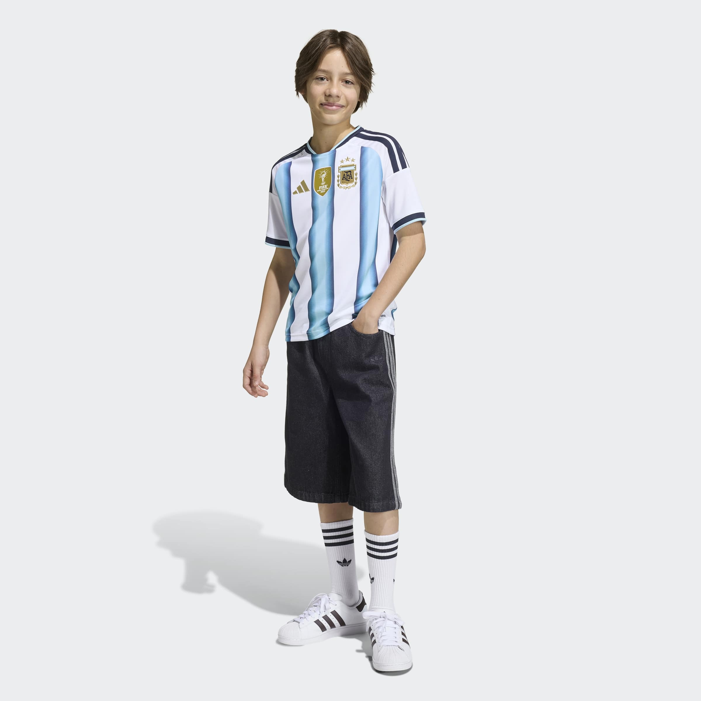 adidas Performance Fußballtrikot »Argentinien 26 Home Replica Messi Jersey«