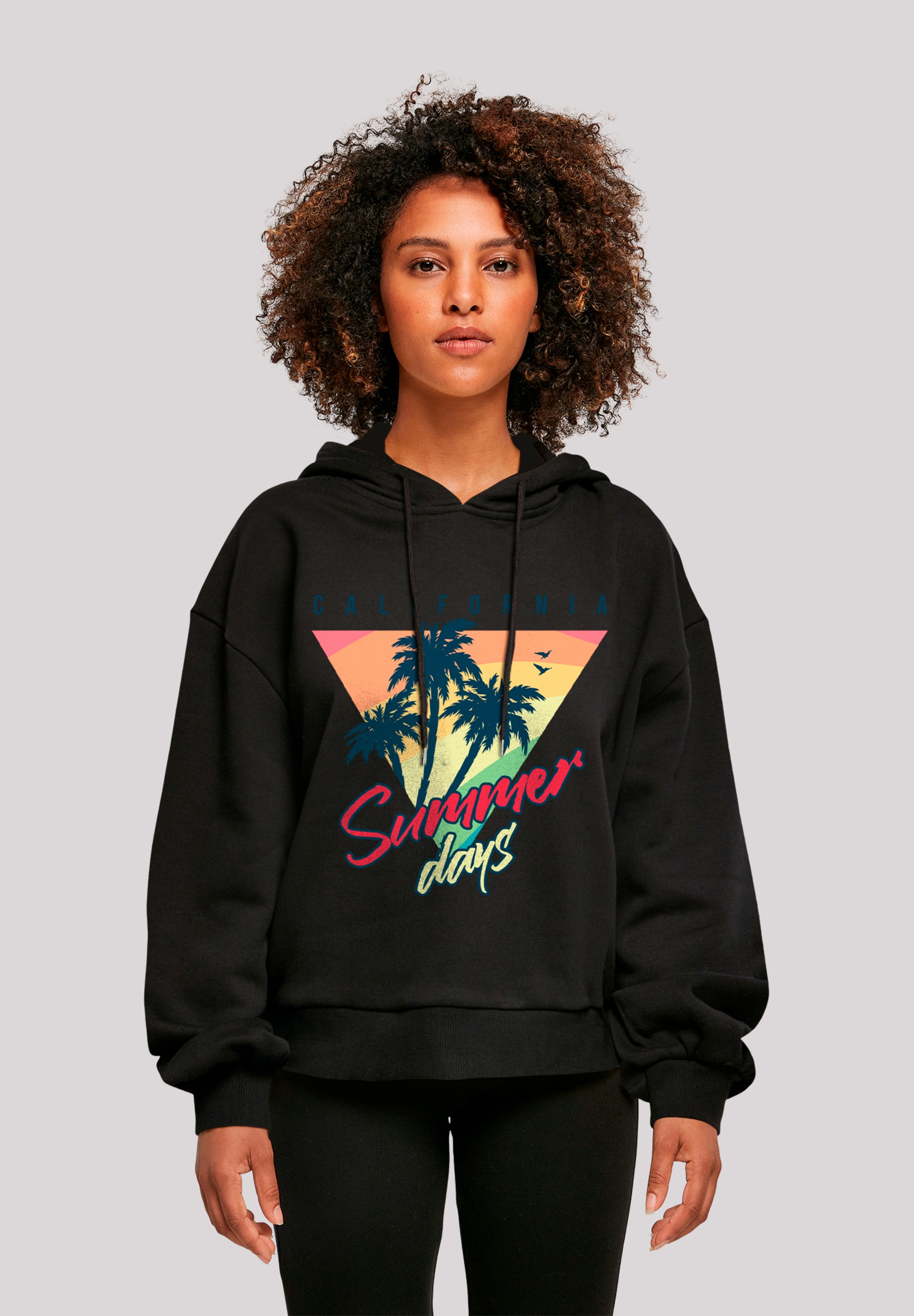 F4NT4STIC Sweatshirt "California Palmen Retro", Premium Qualität günstig online kaufen