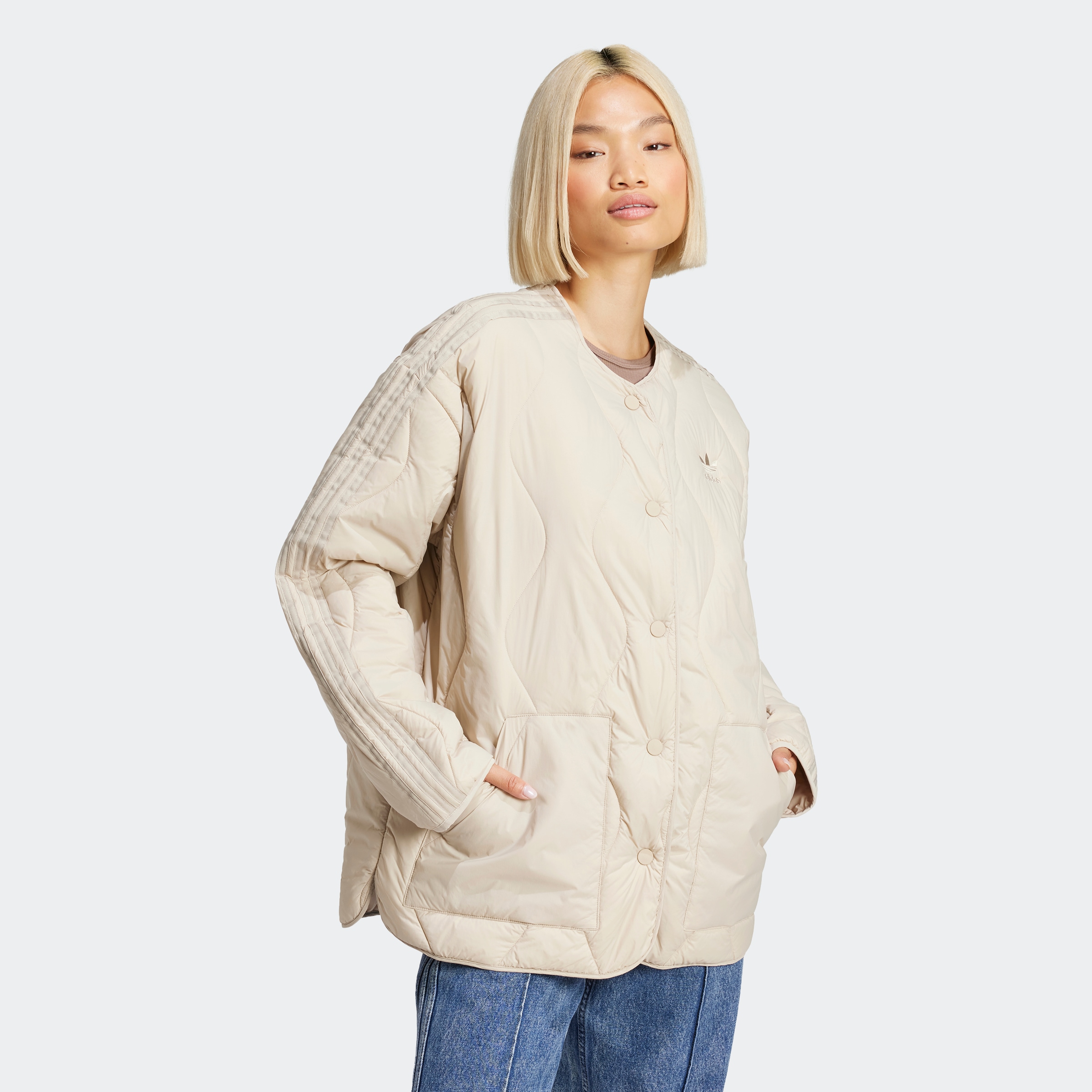 adidas Originals Outdoorjacke "QUILTED LINER" günstig online kaufen