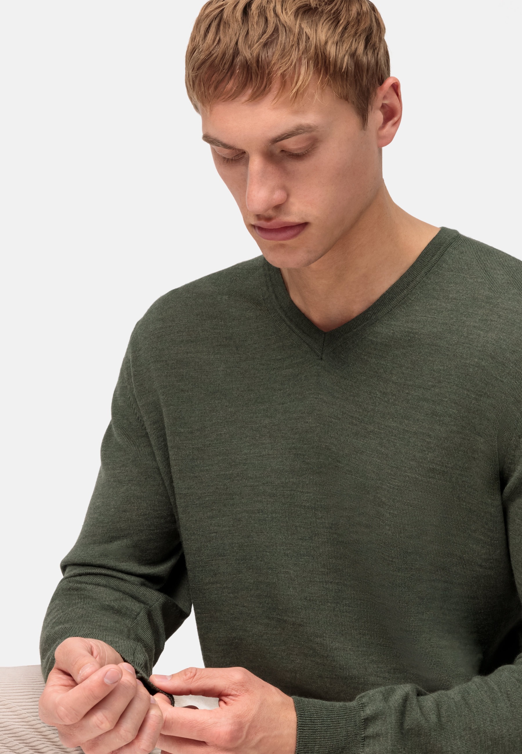 OLYMP Strickpullover »OLYMP Casual Strick«