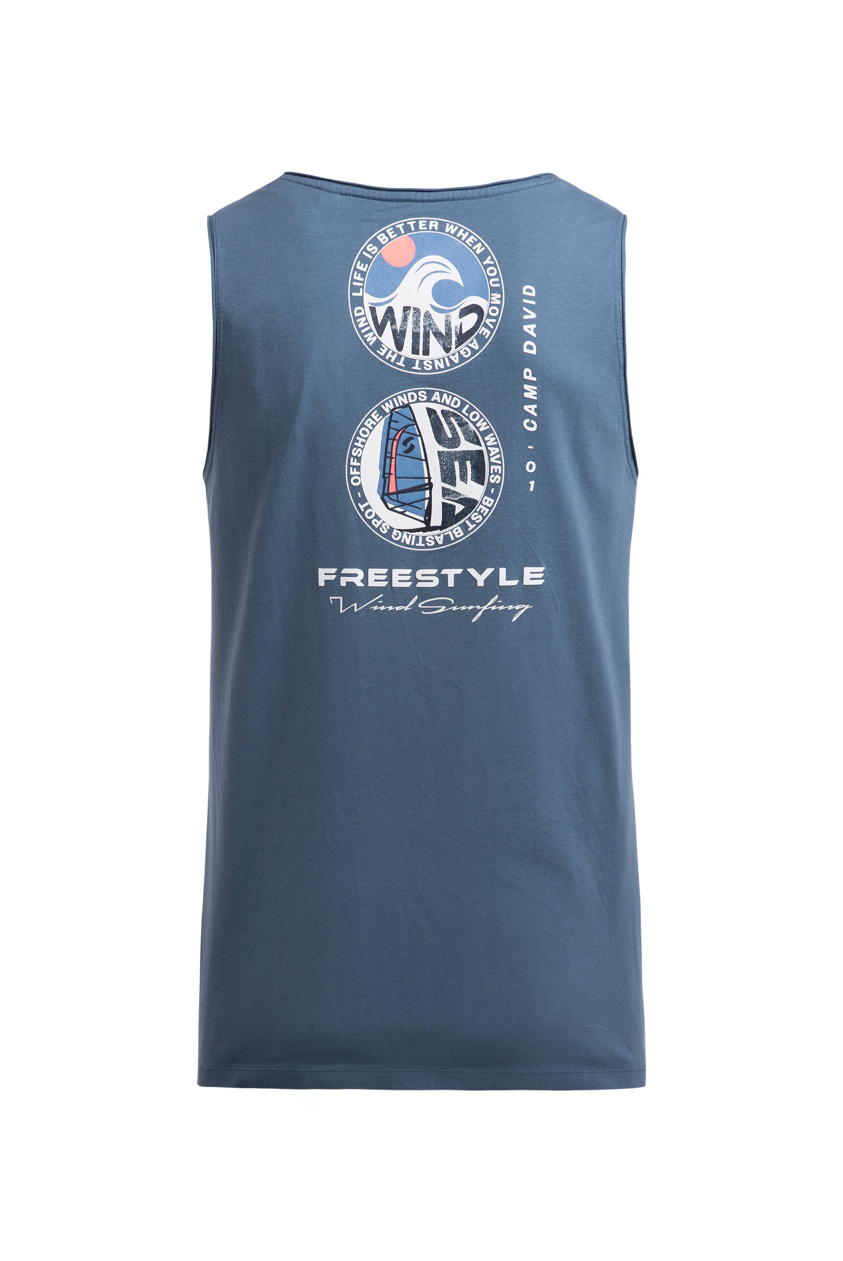 CAMP DAVID Tanktop aus Baumwolle