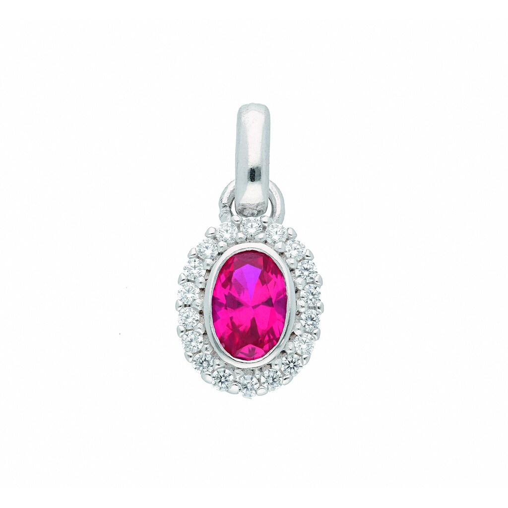 Adelia´s Kettenanhänger »925 Silber Anhänger mit Zirkonia« mit Zirkonia Silberschmuck für Damen Adelia´s Kettenanhänger »925 Silber Anhänger mit Zirkonia« mit Zirkonia Silberschmuck für Damen