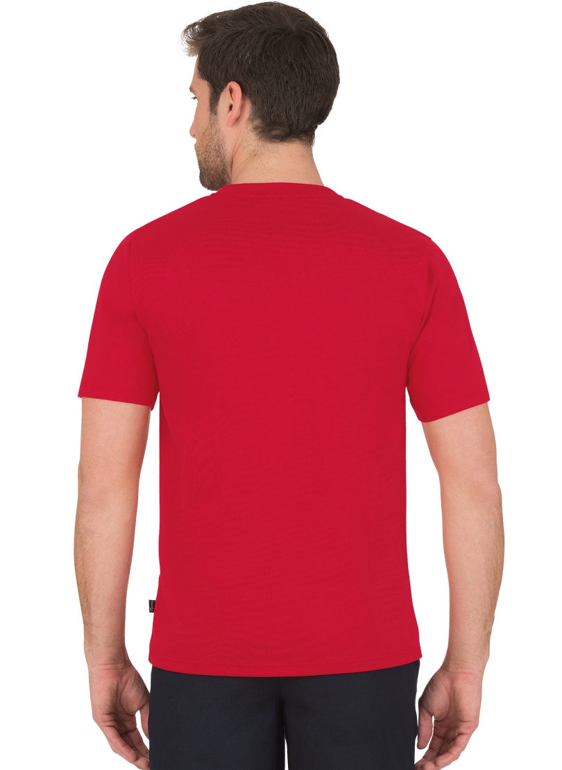 Trigema T-Shirt »TRIGEMA V-Shirt DELUXE Baumwolle«, (1 tlg.)