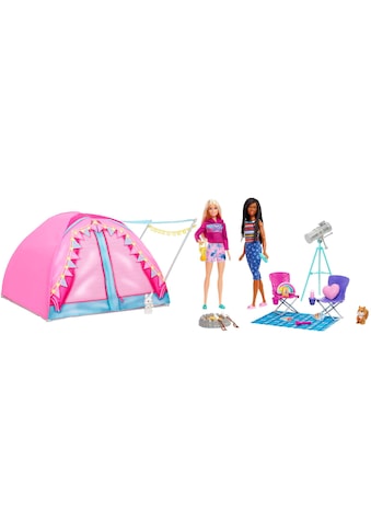 Puppen Accessoires-Set »Abenteuer zu zweit, Camping Zelt«, mit 2 Puppen & Zubehör