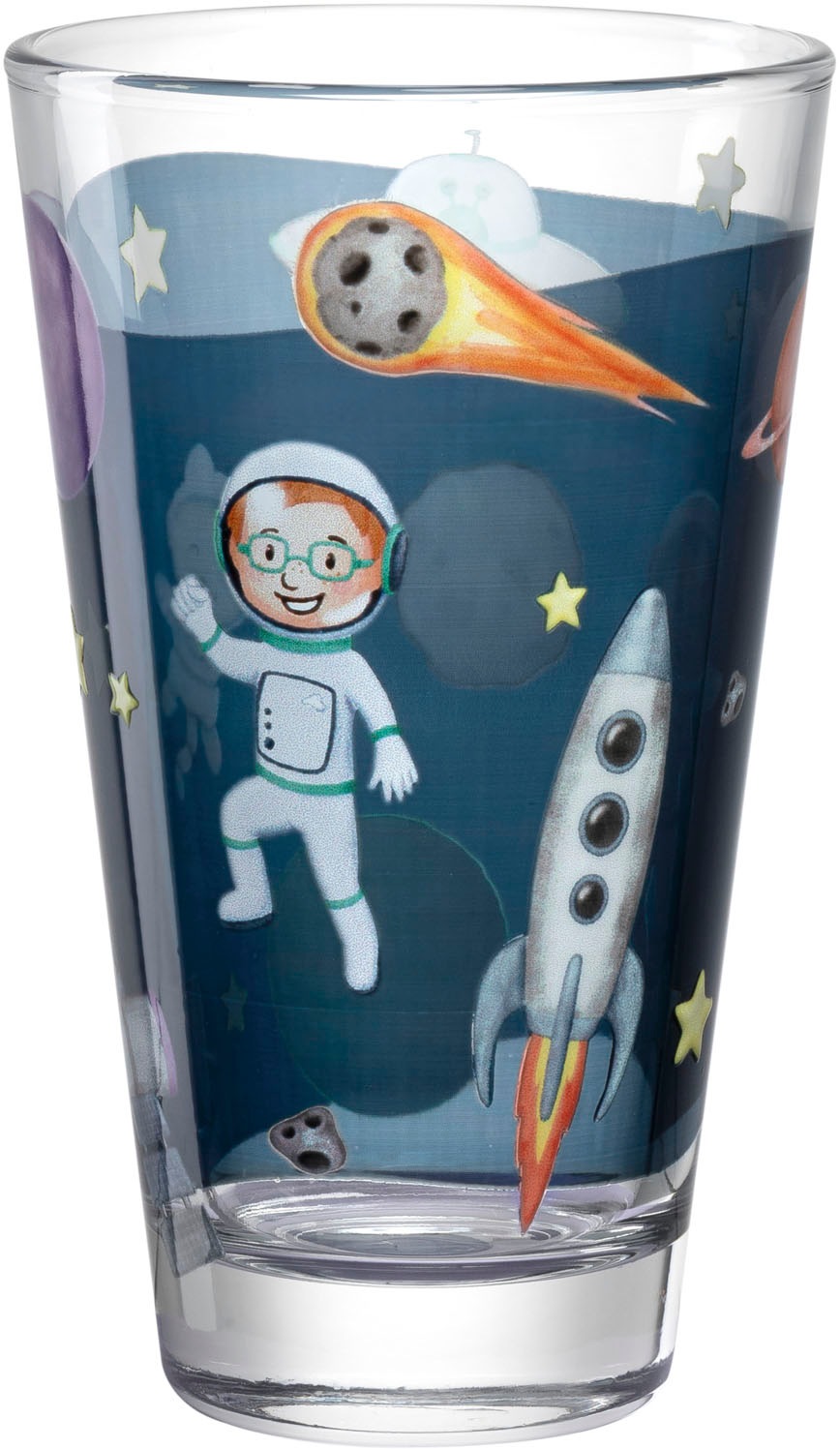 LEONARDO Gläser-Set »BAMBINI AVVENTURA Weltall«, (Set, 6 tlg.), 300 ml, 6-teilig