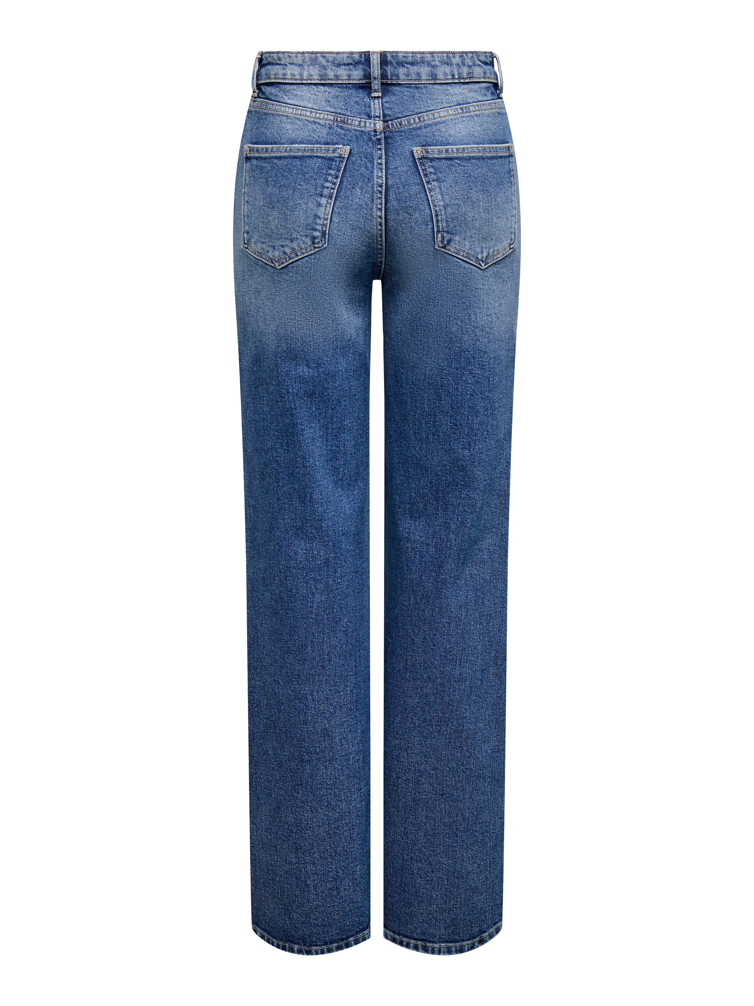 ONLY High-waist-Jeans »ONLJUICY HW WIDE LEG DOT330 DNM NOOS« Baumwollmischung, wide fit, high waist