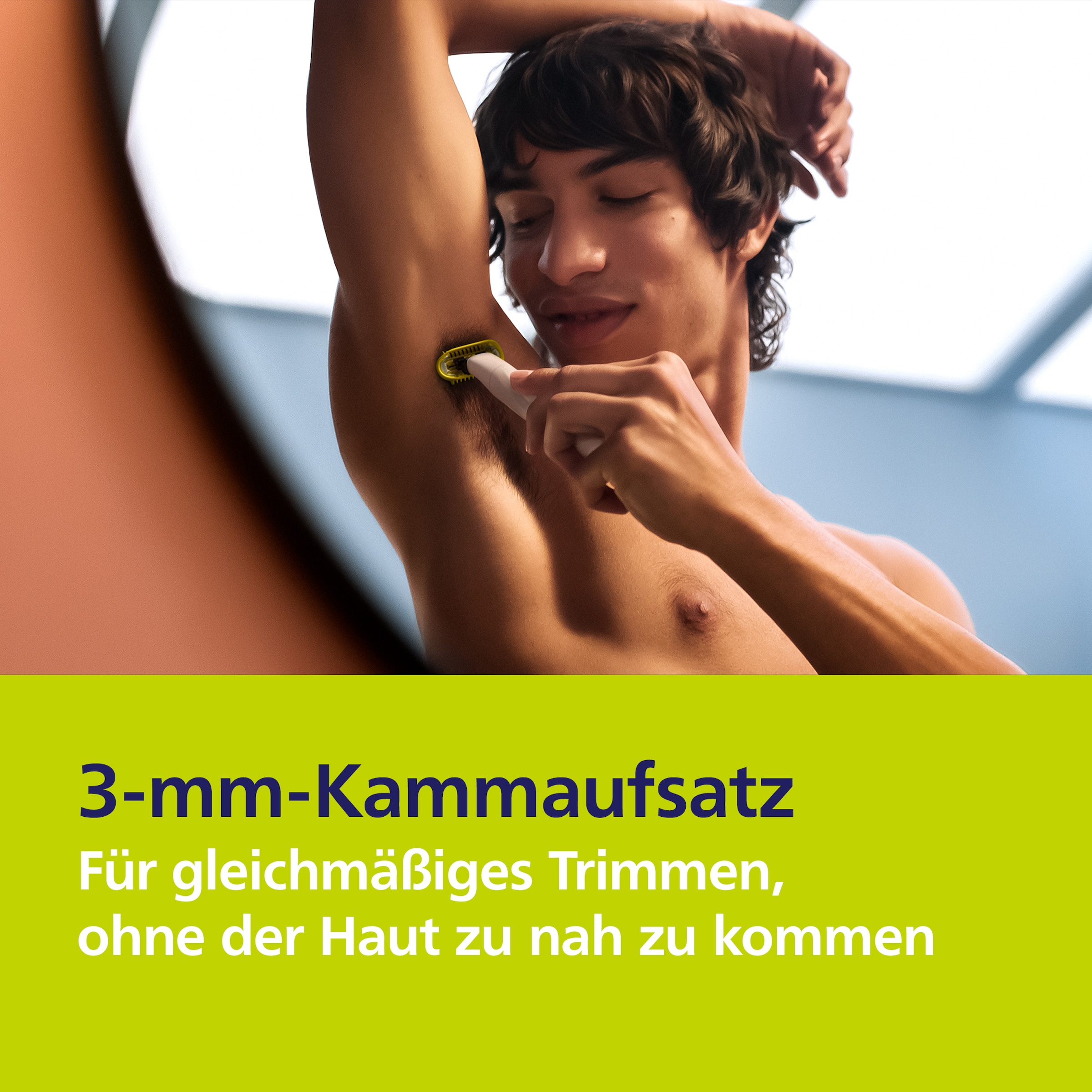Philips Elektrorasierer »OneBlade Intimate QP1930/30« 1 Stk. Aufsätze mit Konturenfolgetechnologie, nass und trocken verwendbar