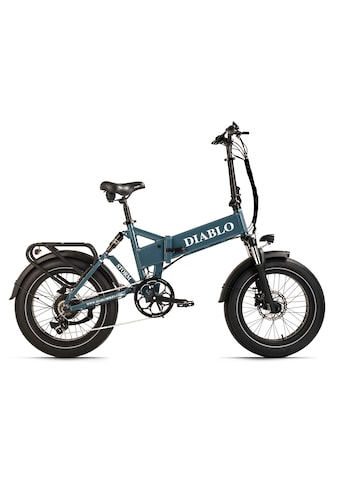 DIABLO BIKES E-Bike »Storm« 7 Gang Shimano Tourney ...