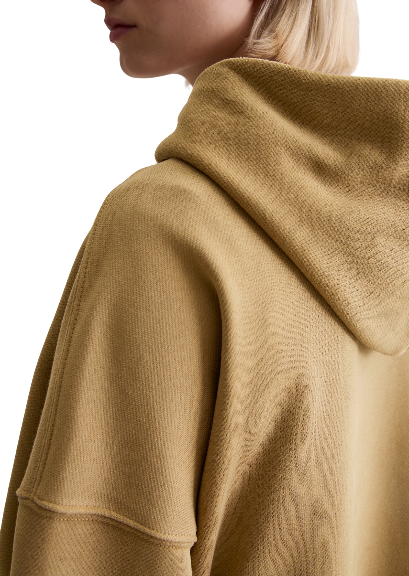 Marc O'Polo DENIM Sweatshirt »mit breitem Rippbund«
