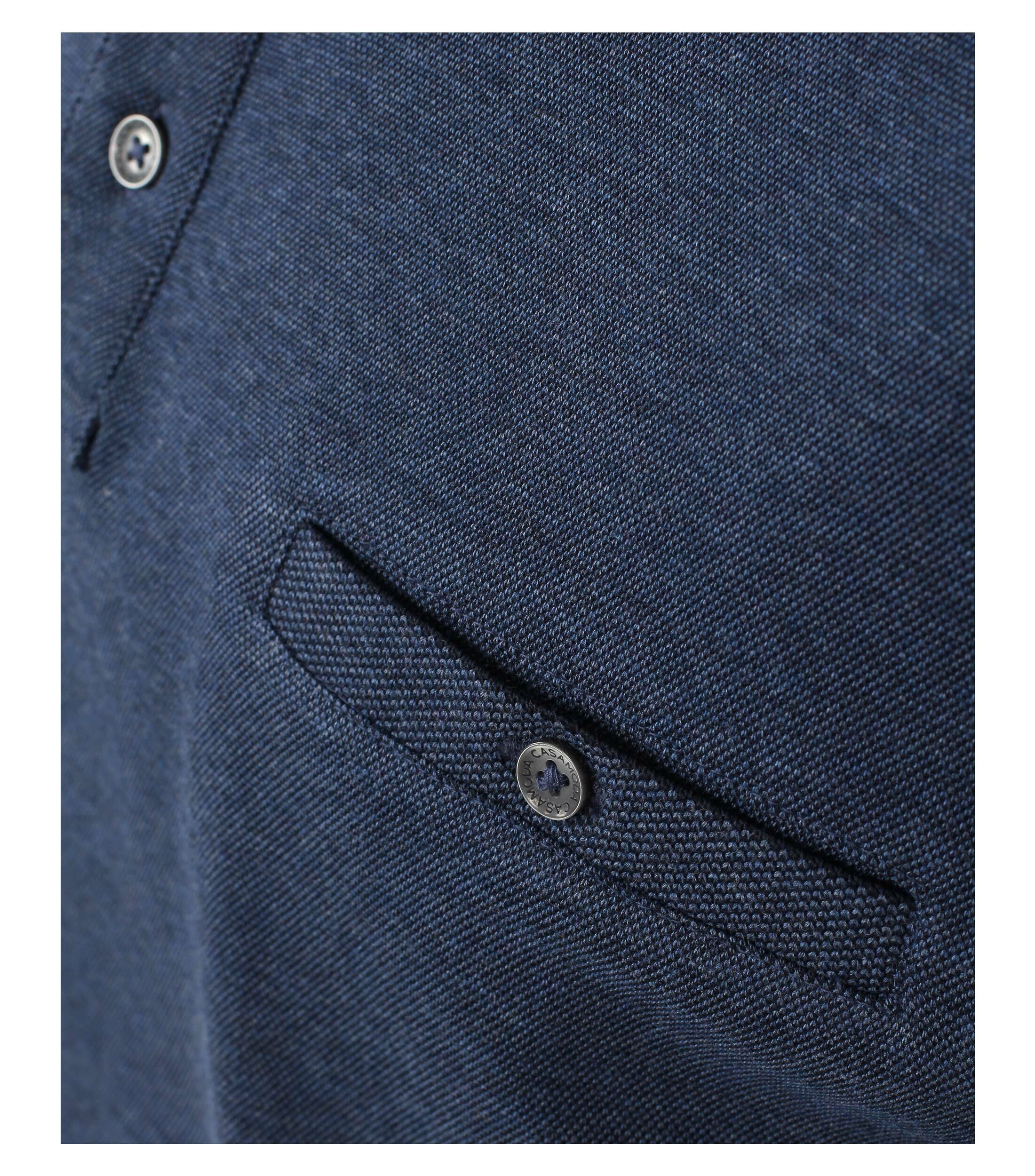 CASAMODA Langarm-Poloshirt »CASAMODA Polo-Shirt Langarm gestreift«
