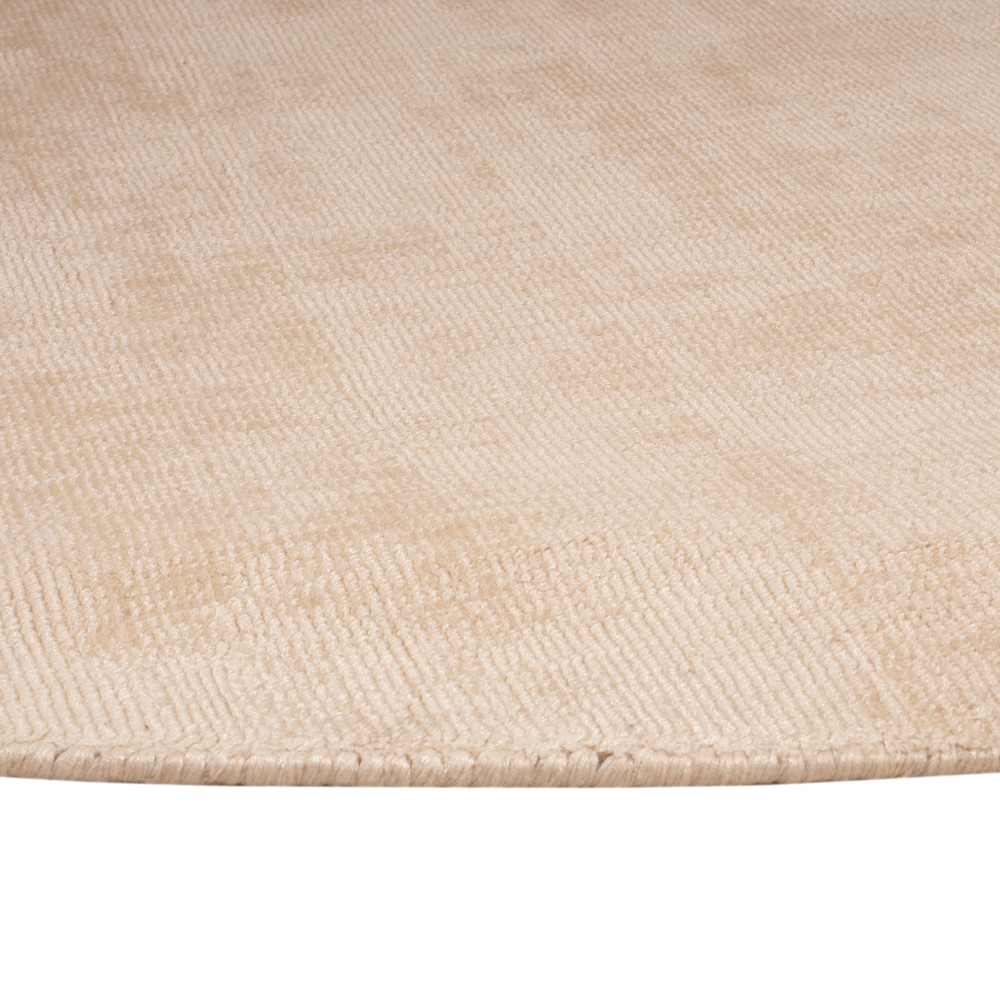 morgenland Teppich »Symphony - Viskose Teppich«, rund, 0,7 mm Höhe, sehr weicher Flor