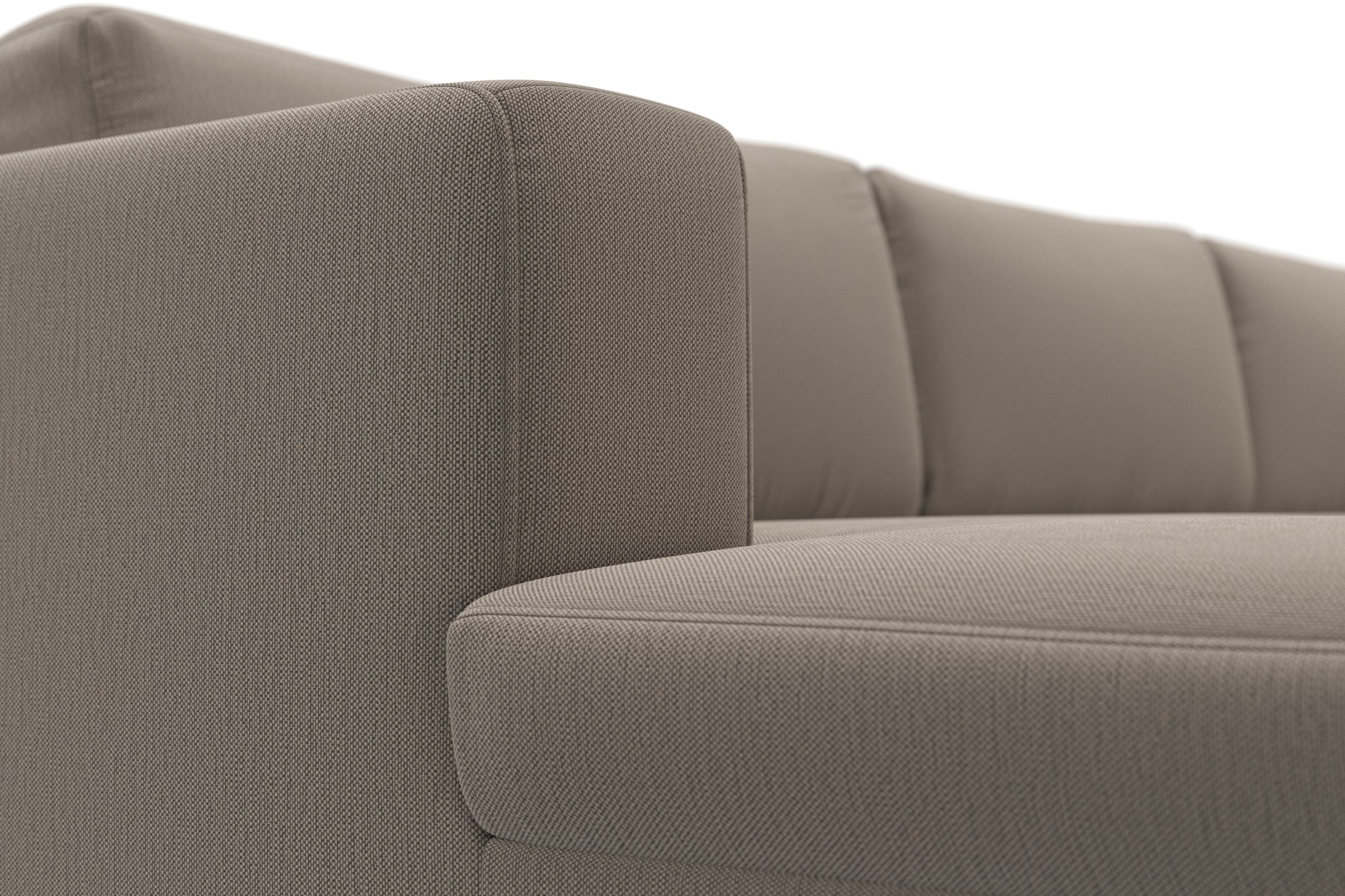 DOMO collection Wohnlandschaft »Modica U-Form«, XXL, in moderner Optik mit, 2 großzügigen Recamieren, auch in Cord