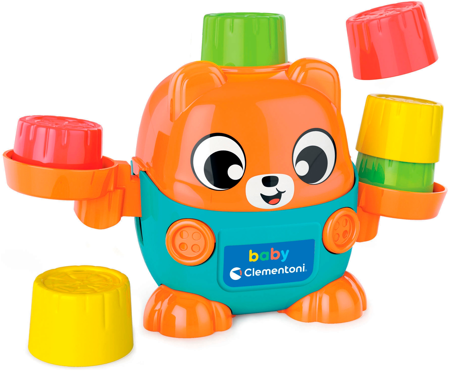 Clementoni ® Steckspielzeug »Baby Stapel-Bär« pag...