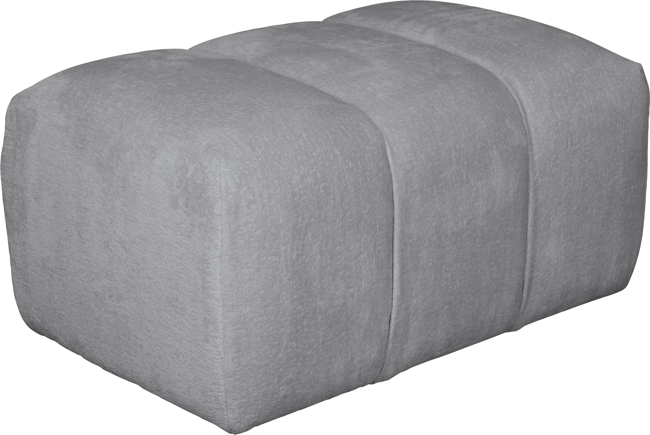 Home affaire Polsterhocker "LYOTH Sitzhocker mit Steppung, Maße B/T/H: 76/76/41 cm" passend zur Serie, hoher Sitzkomfort und modernes Design