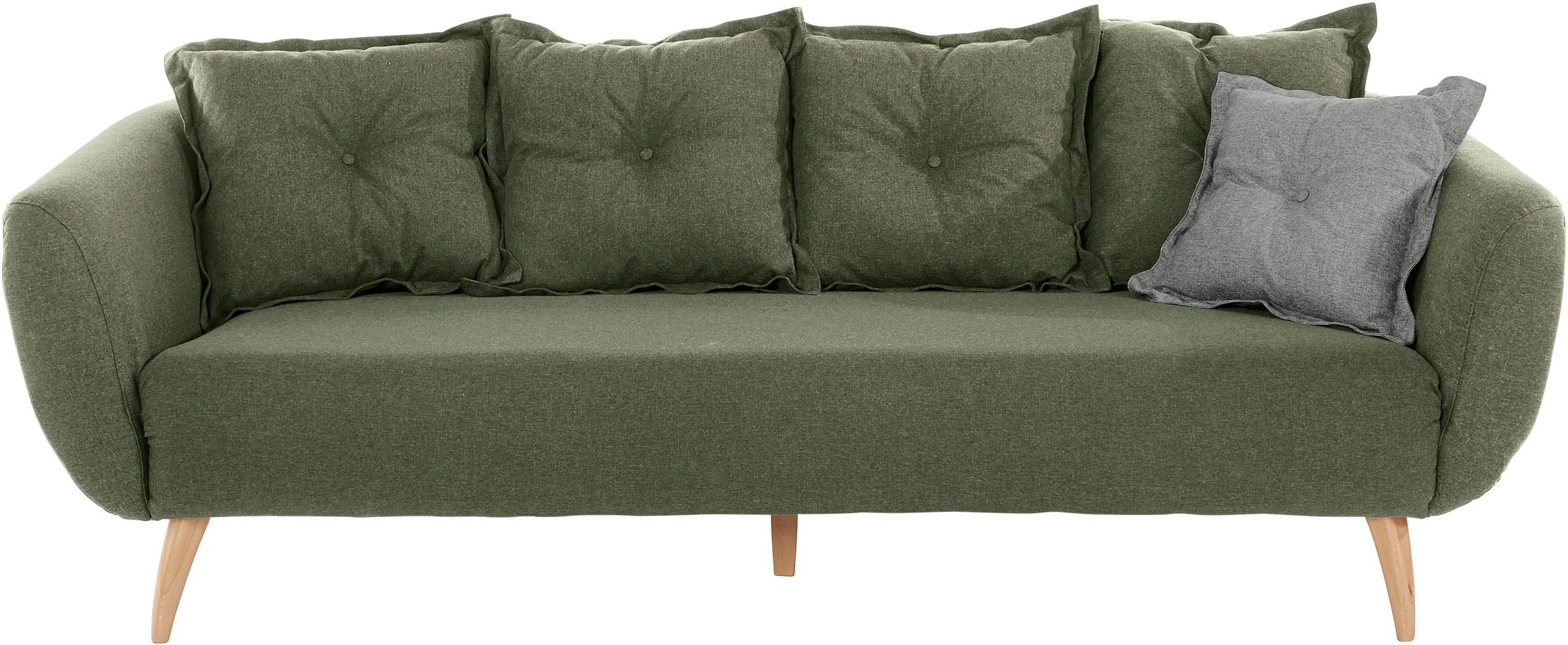 Home affaire 3-Sitzer "Baggio modern und romantisches Design, bequem", Zier günstig online kaufen