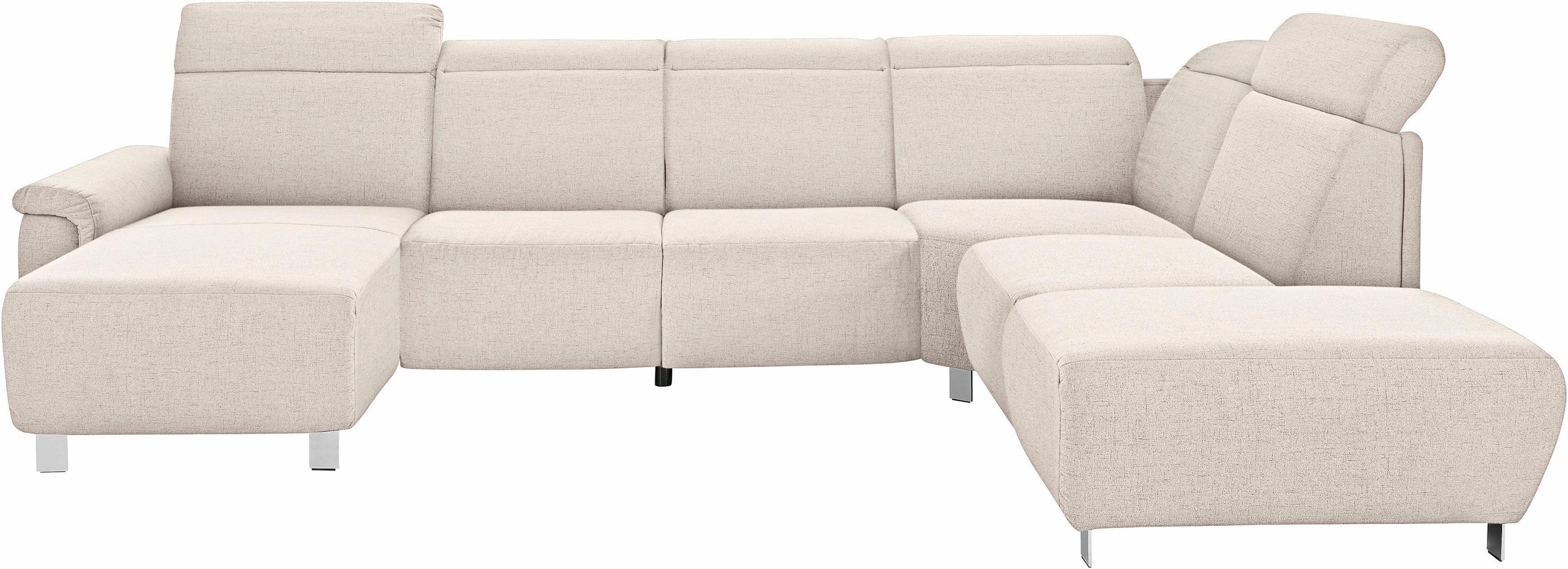 sit&more Wohnlandschaft »Township U-Form«, wahlweise mit elektrischer Wallfree-Funktion
