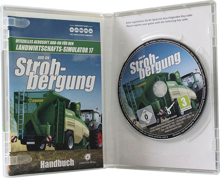 aerosoft Spielesoftware »Aerosoft Selection - LS17 Add-on Strohbergung«, PC