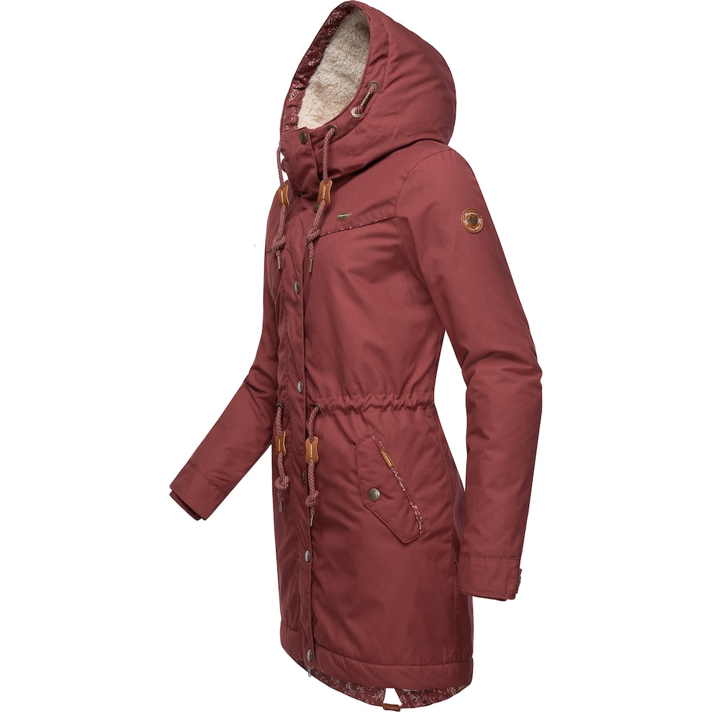 Ragwear Winterjacke »YM-Canny«, mit Kapuze