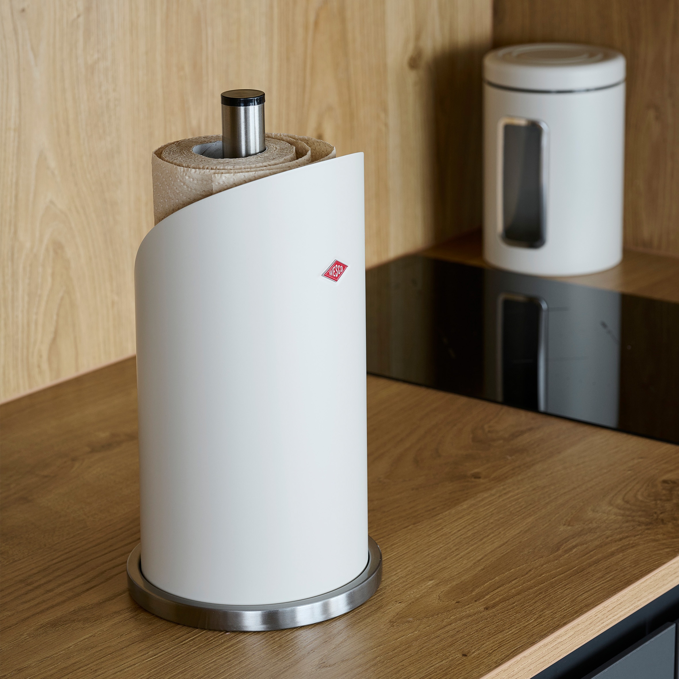 WESCO Küchenrollenhalter »Papierrollenhalter, Höhe ca. 30 cm«, (1 St.), für handelsübliche Küchenpapierrollen oder 2-3 Toilettenpapierrollen