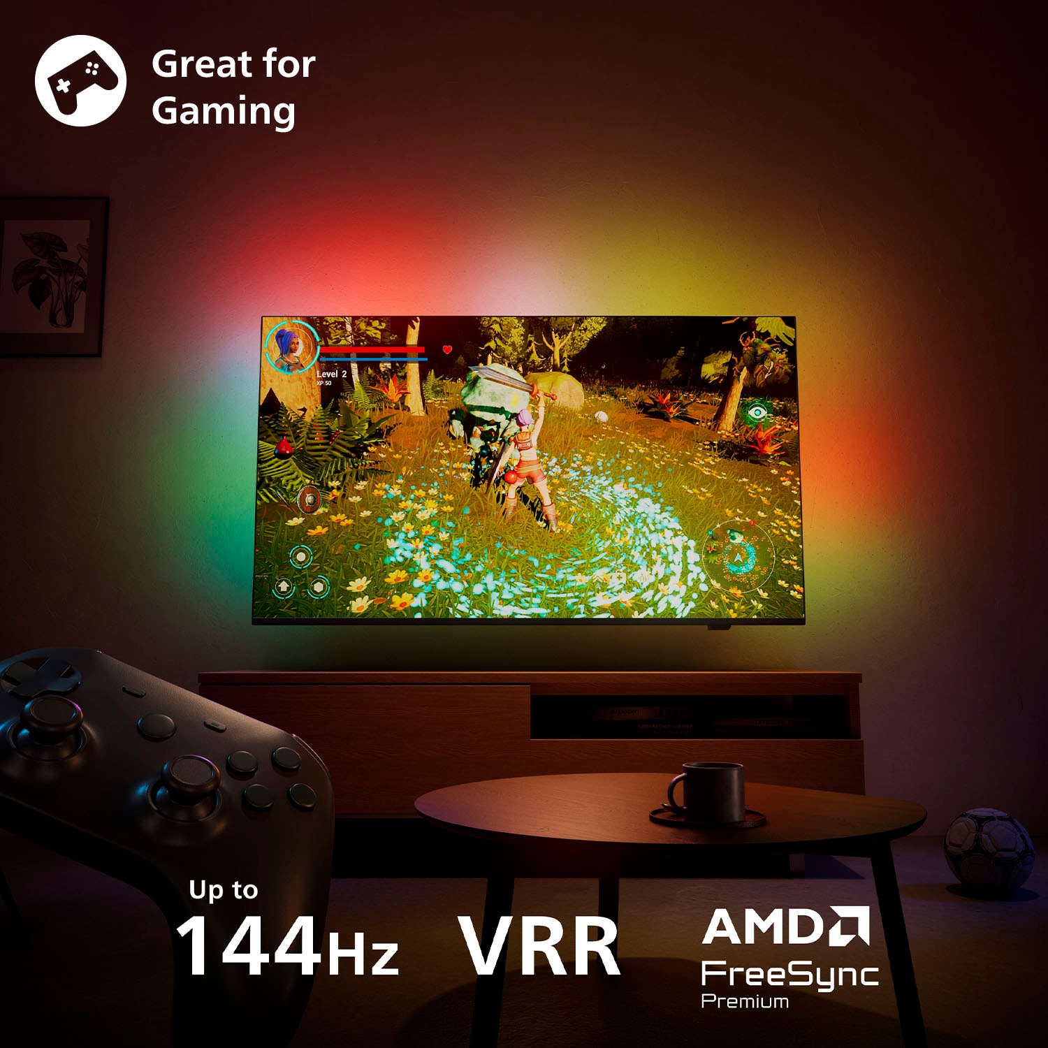 Philips QLED-Fernseher »43PUS9000/12«, Smart-TV