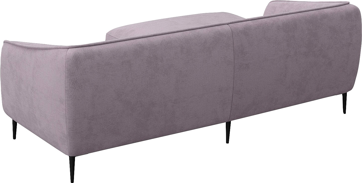 FLEXLUX Ecksofa »Belle Designsofa, bequem durch Kaltschaum im Sitz«, Skandinavisches Design, In hochwertiger Verarbeitung, B/T 218/149 cm