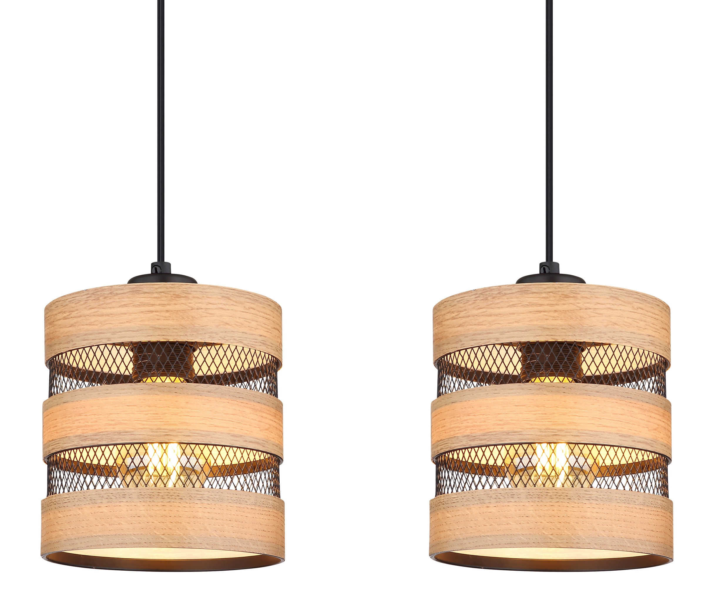 GLOBO LIGHTING Hängeleuchte »SOENI«, Leuchtmittel E27 | ohne Leuchtmittel, Hängelampe/Pendelleuchte/Esszimmer/Wohnzimmer/Esstisch