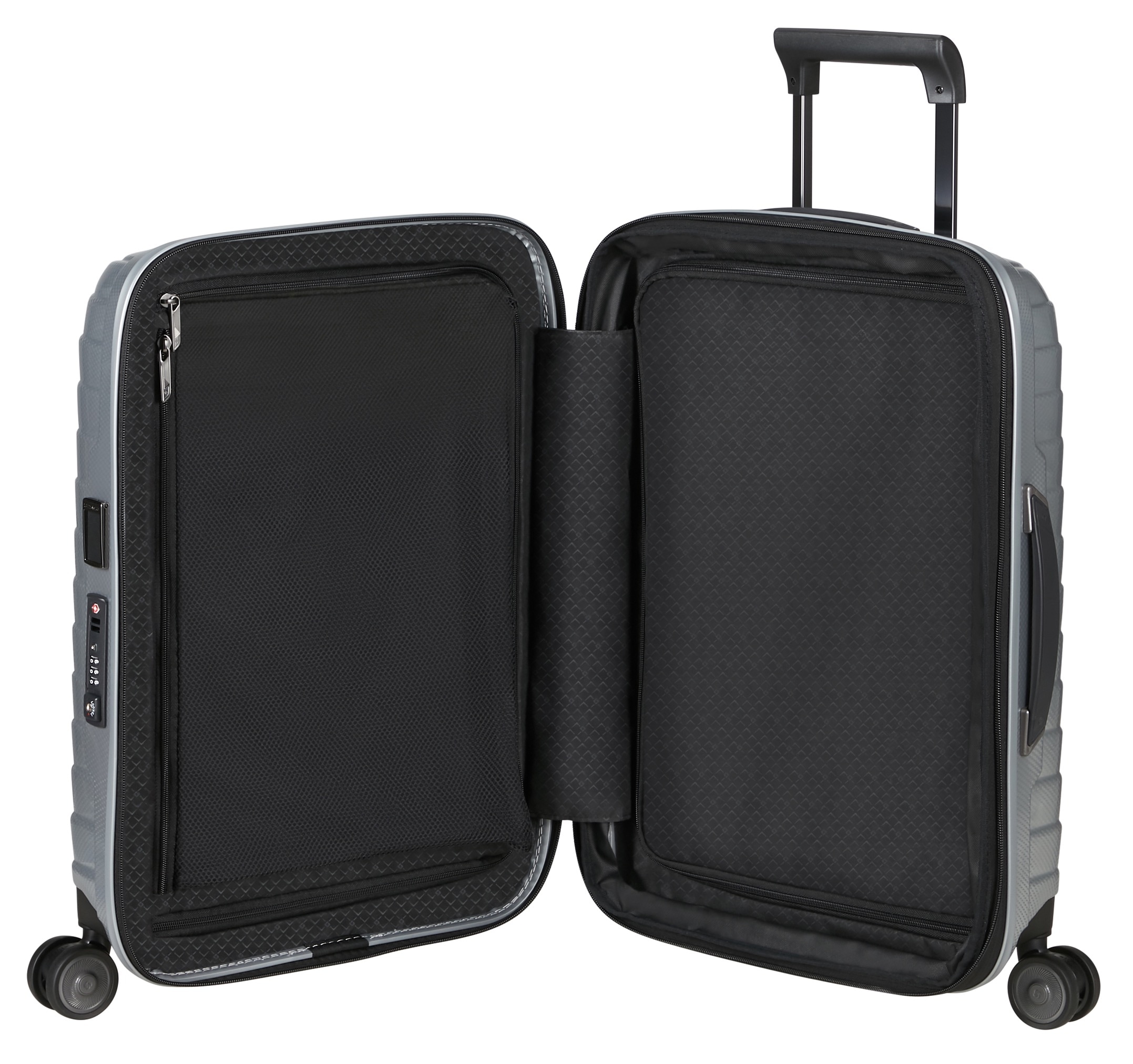 Samsonite Hartschalen-Trolley »PROXIS, verschiedene Farben« 40 l 4 Rollen Handgepäck Reisegepäck Volumenerweiterung