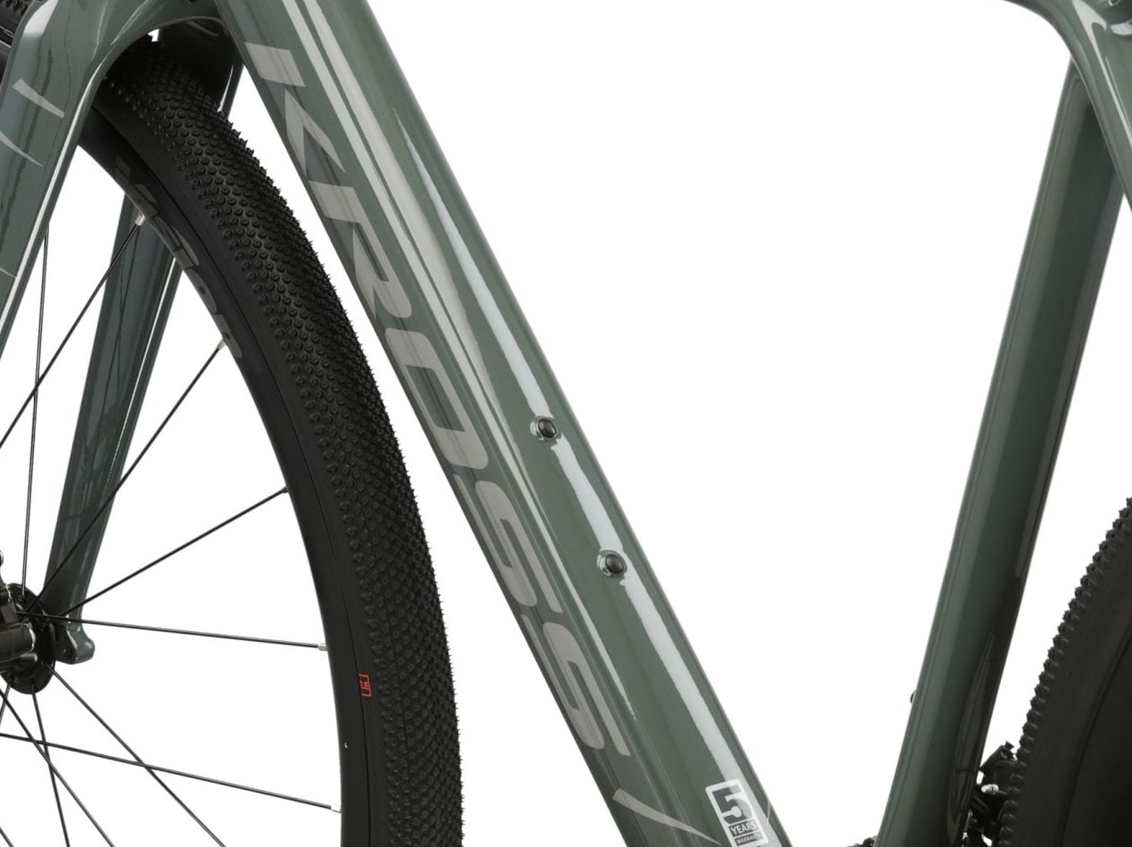 Kross Gravelbike »KROSS Gravelbike Esker 8.0 28" grau«, 22 Gang, Shimano, GRX RX810 Schaltwerk, Kettenschaltung