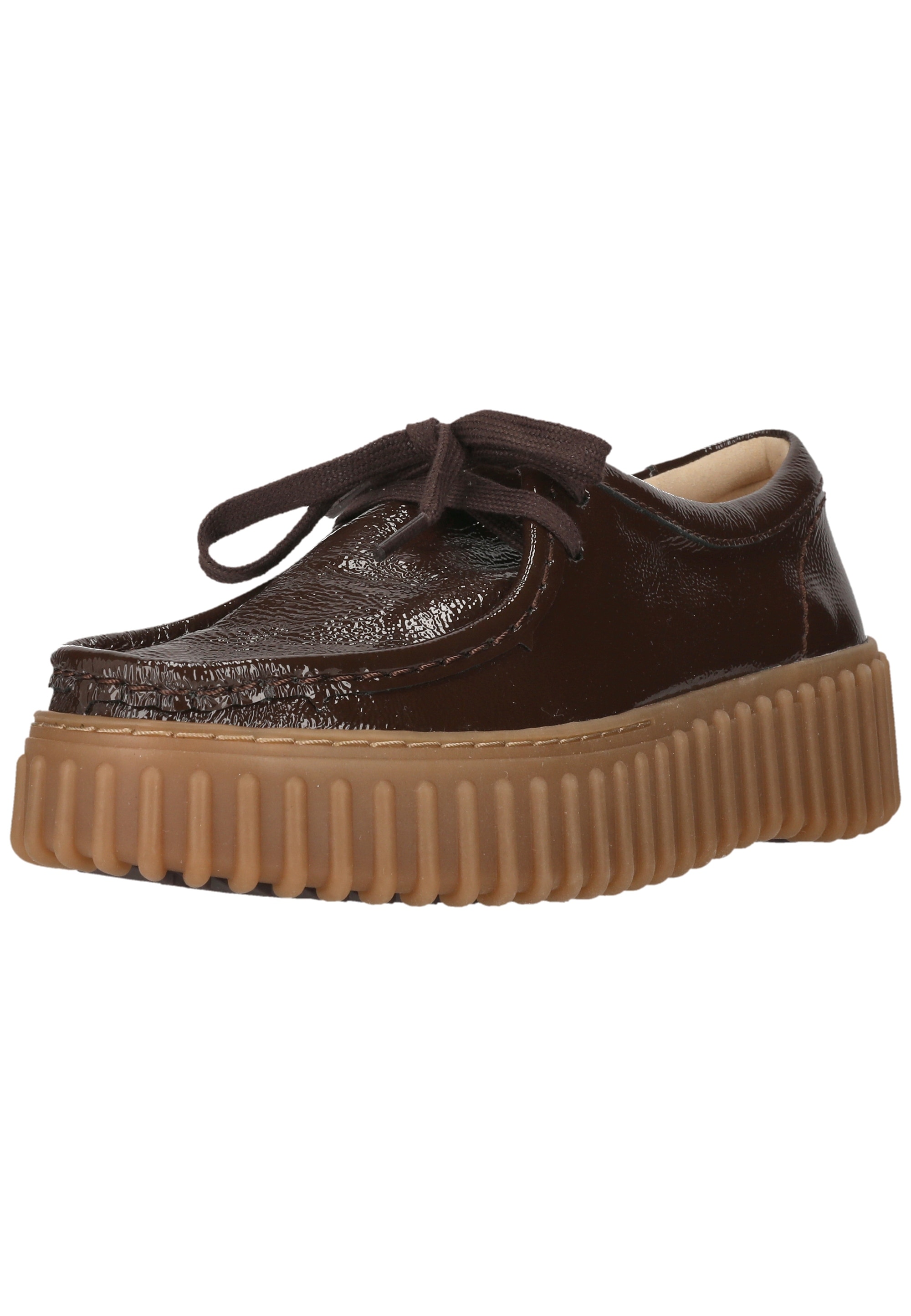 Clarks "Torhill Bee" mit stromlinienförmigem Schnürdesign