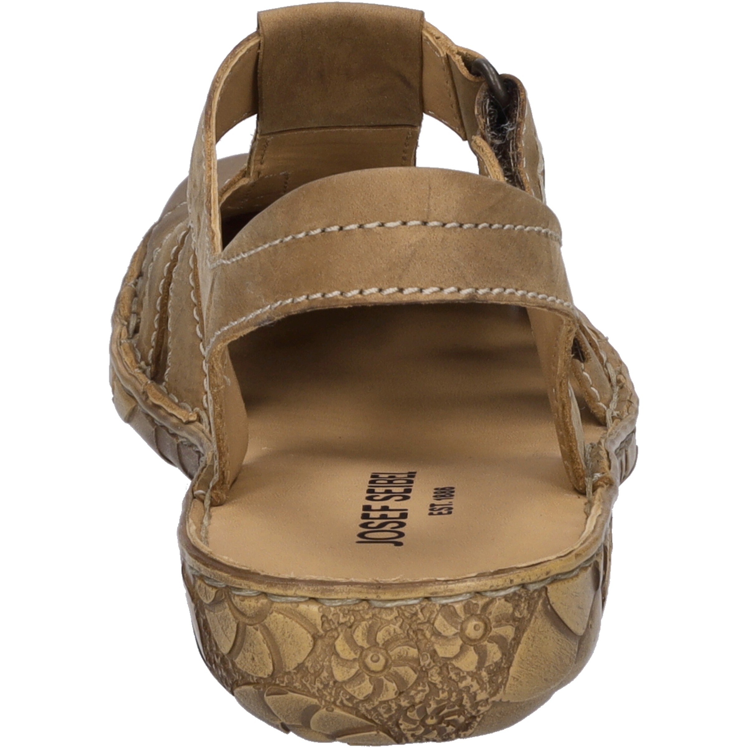 Sandale JOSEF SEIBEL "Rosalie 48, camel", Damen, Gr. 40, braun (camel), Obermaterial: 100% Rindsleder Leather cow., Schuhe Sandale 3